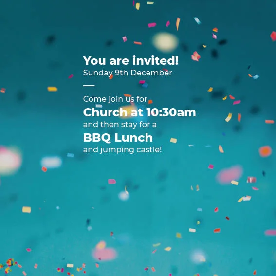 Invitation Church and BBQ Lunch
