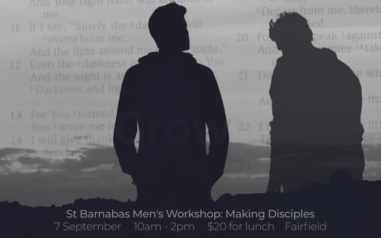 Men's Workshop - Making Disciples