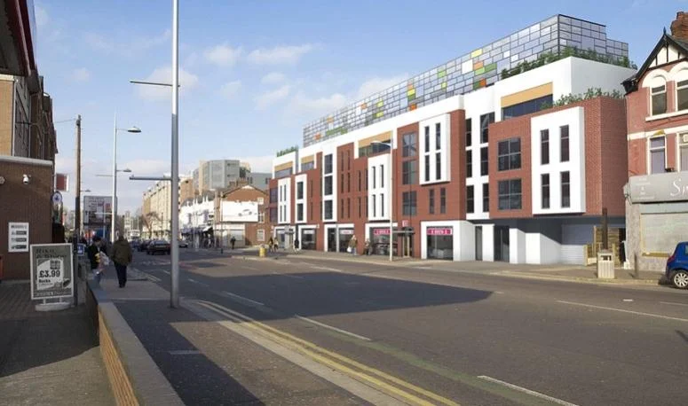 October 2016 - San Court, Wilmslow Road development