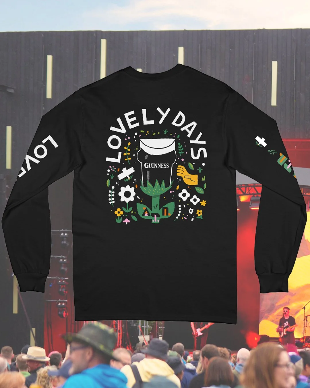  For Guinness’s ‘Lovely Days’ stage at ATN. 