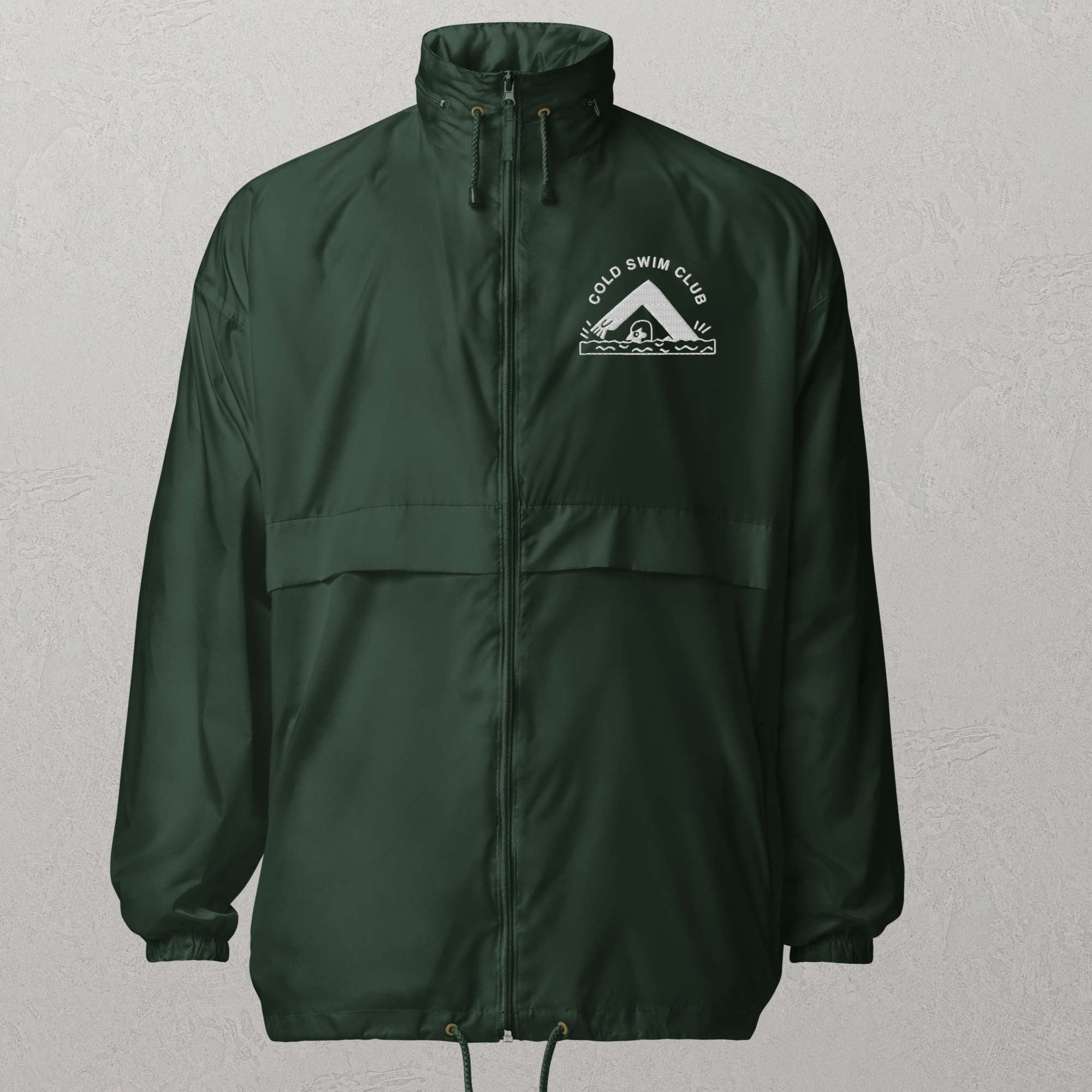 unisex-basic-windbreaker-forest-green-front-6ae4a17328166.JPG