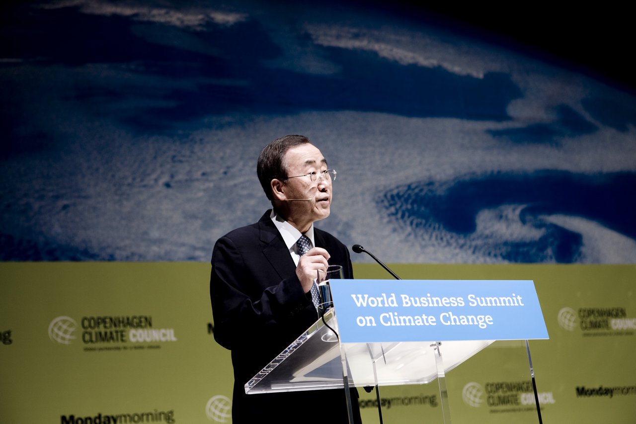 UN Secretary General, Ban Ki-moon