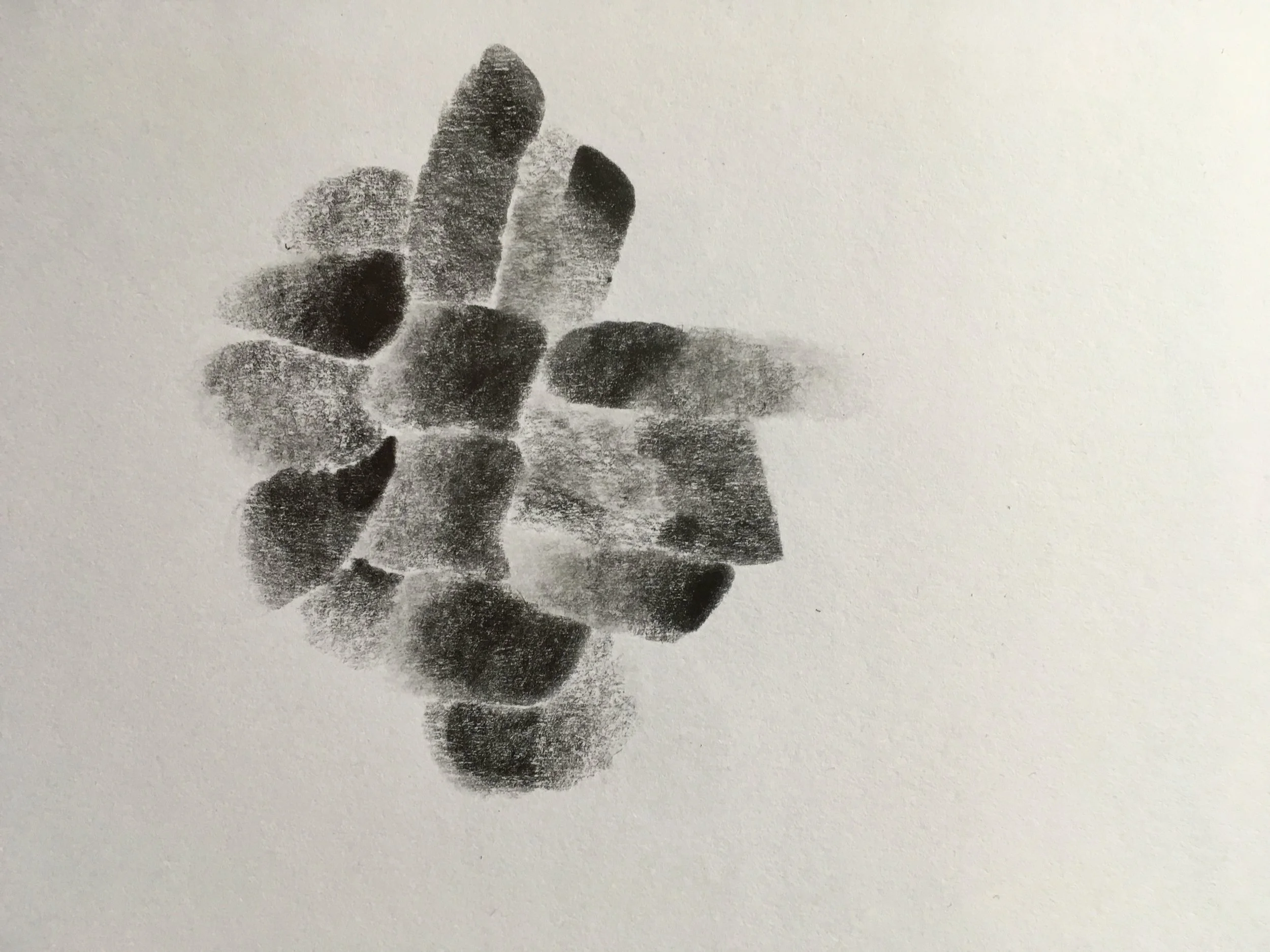 'The Jazz Years' (series) 2017 pencil on paper