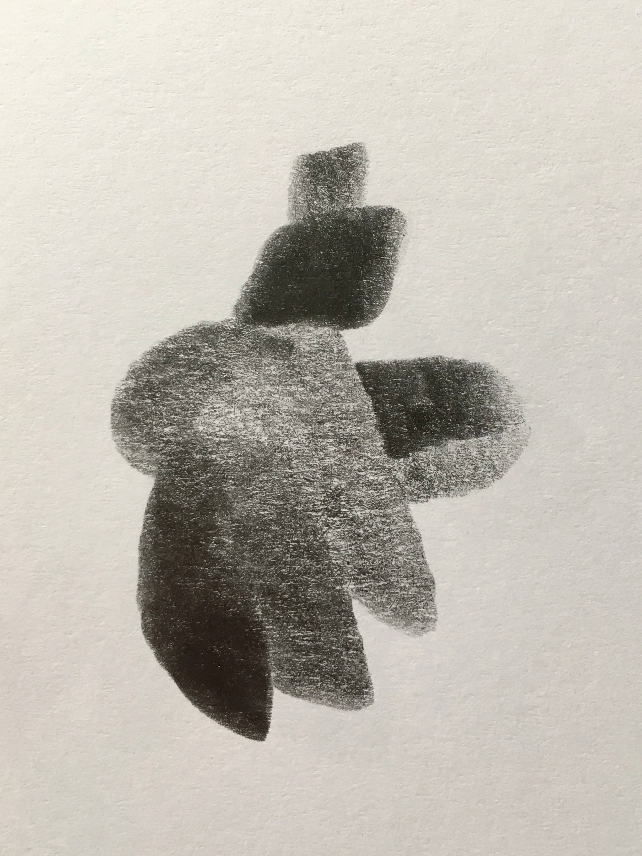 'The Jazz Years' (series) 2017 pencil on paper