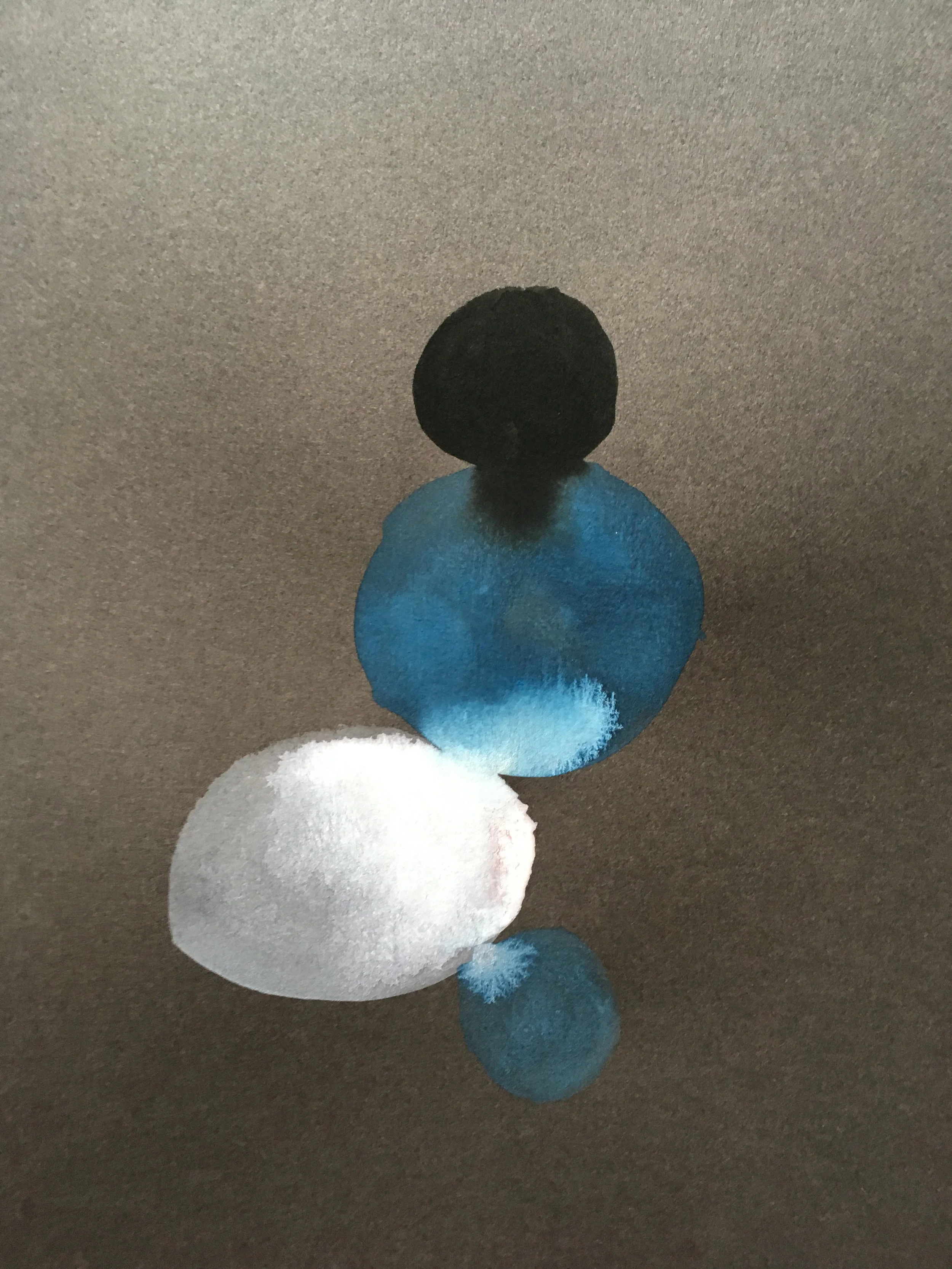 Colour Works (series) 2017 Gouache on paper (SOLD)