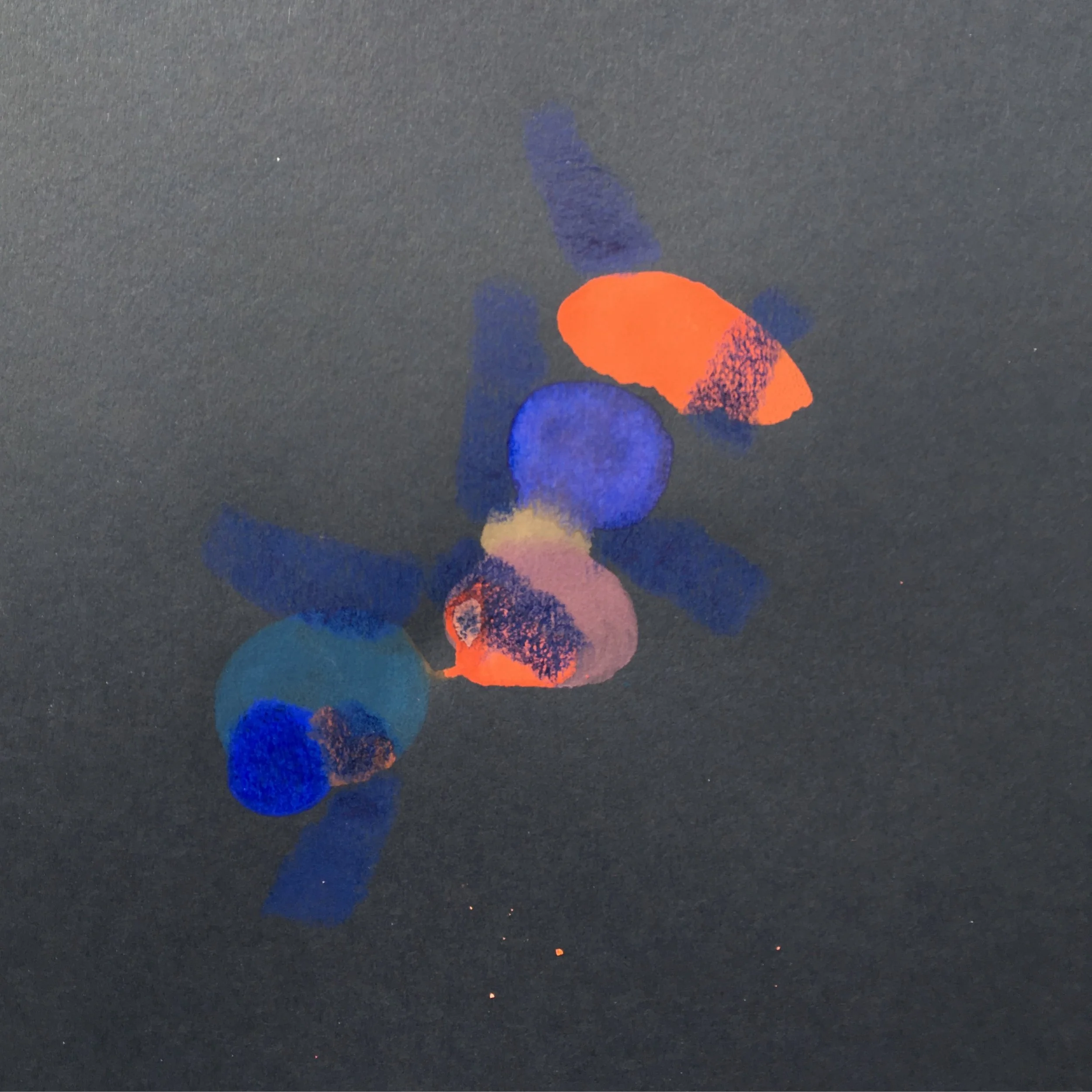 Colour Works (series) 2017 Gouache and colour pencil on paper