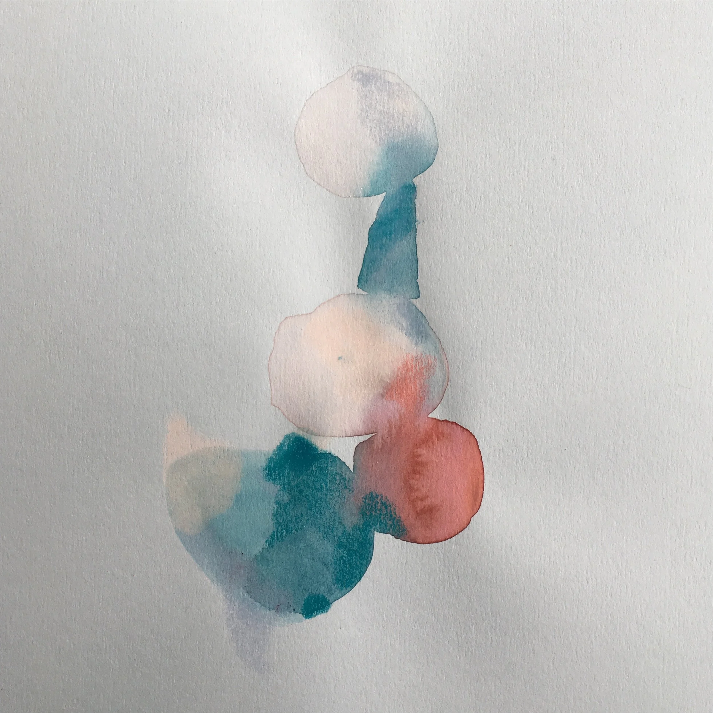 Colour Works (series) 2017 Gouache and colour pencil on paper