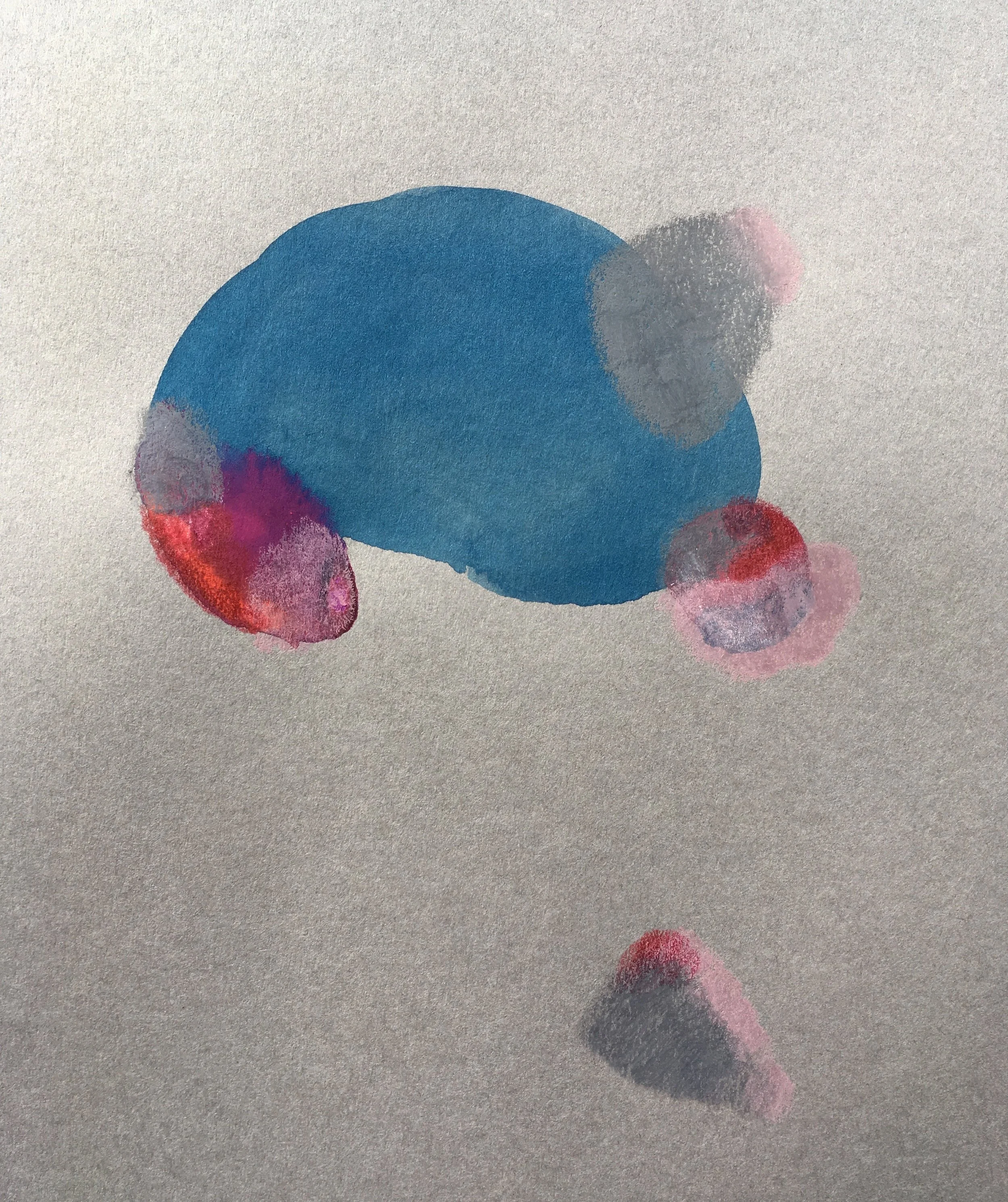 Colour Works (series) 2017 Gouache and colour pencil on paper