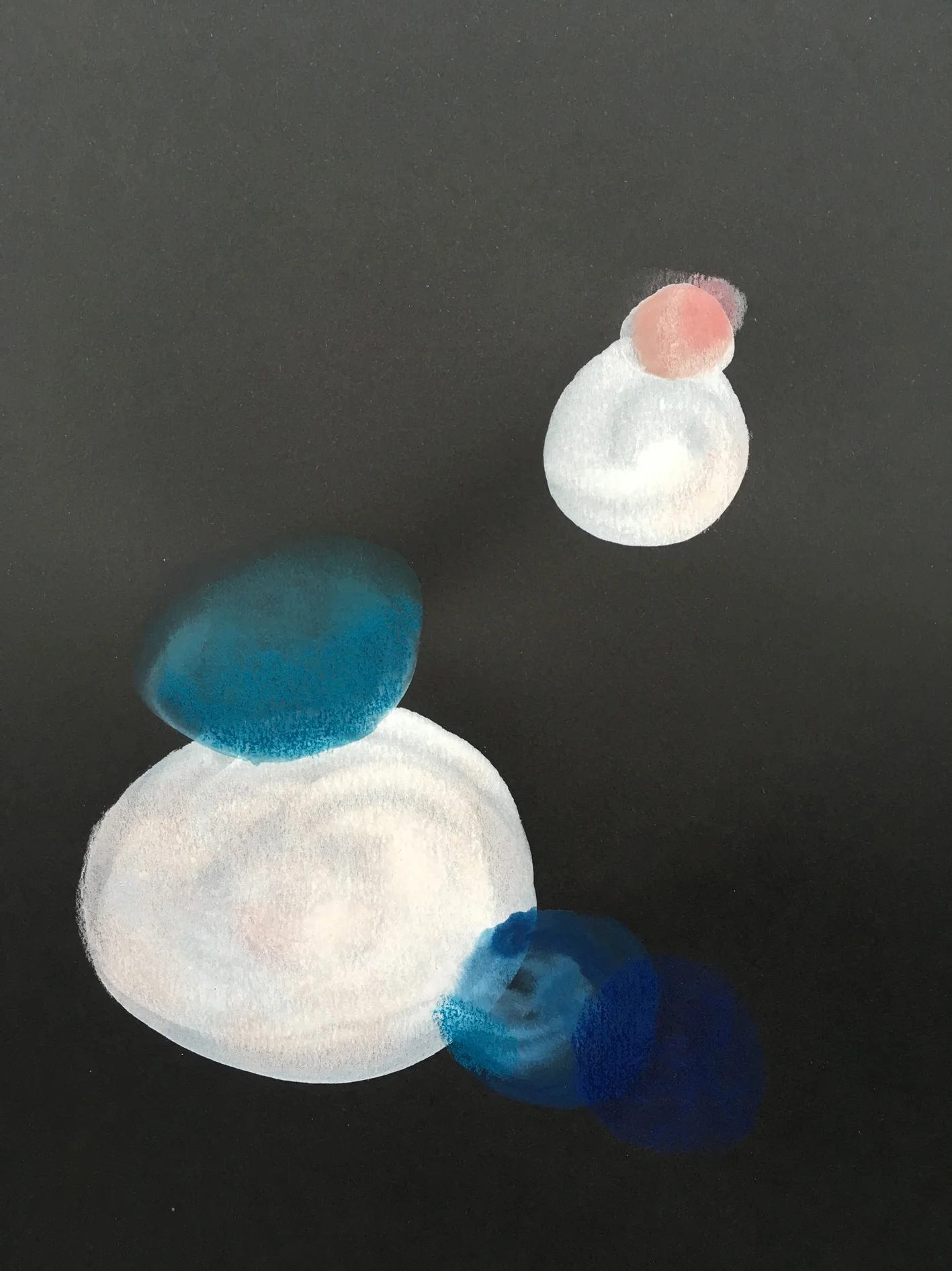 Colour Works (series) 2017 Gouache and colour pencil on paper