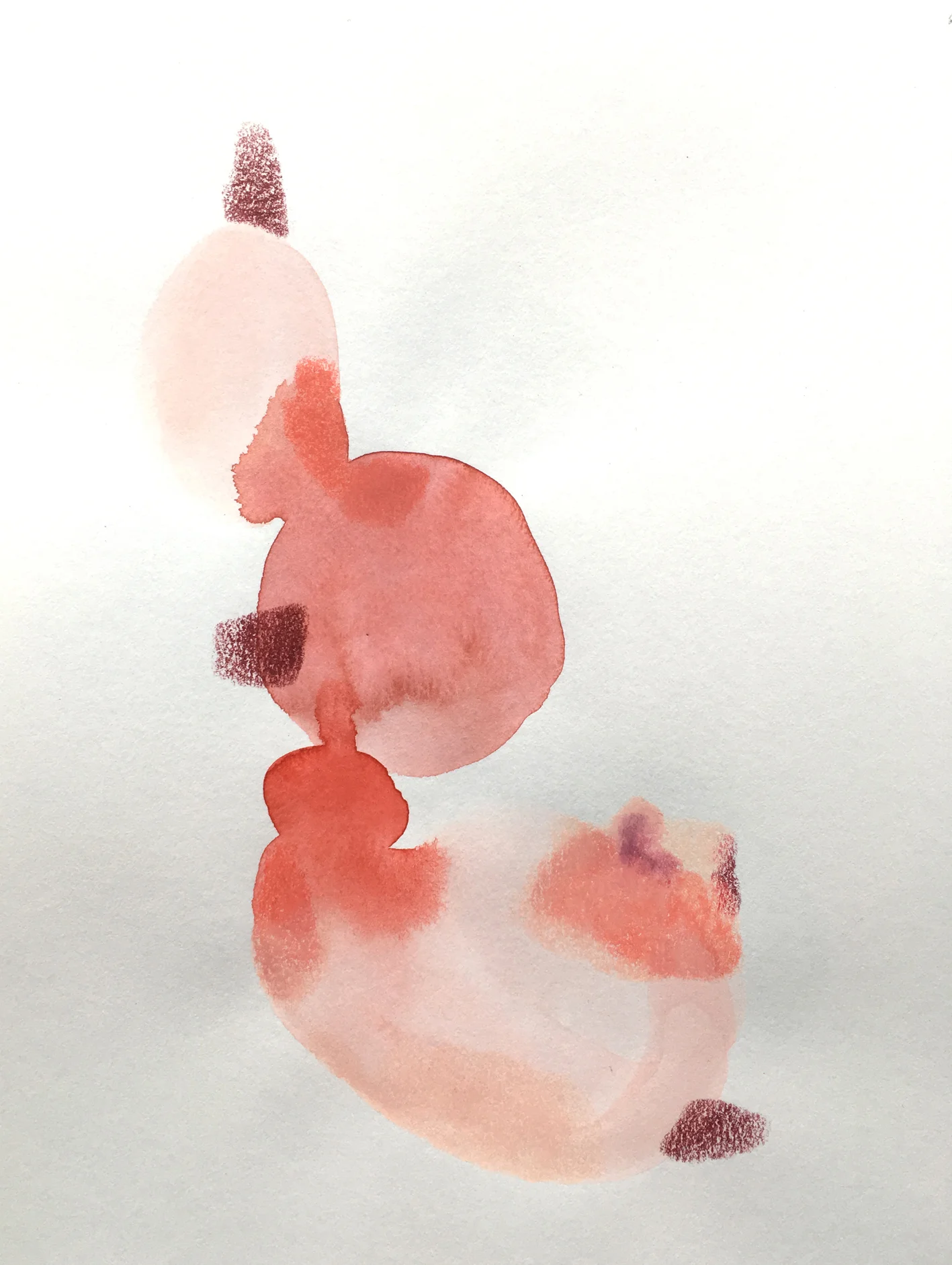 Colour Works (series) 2017 Gouache and colour pencil on paper