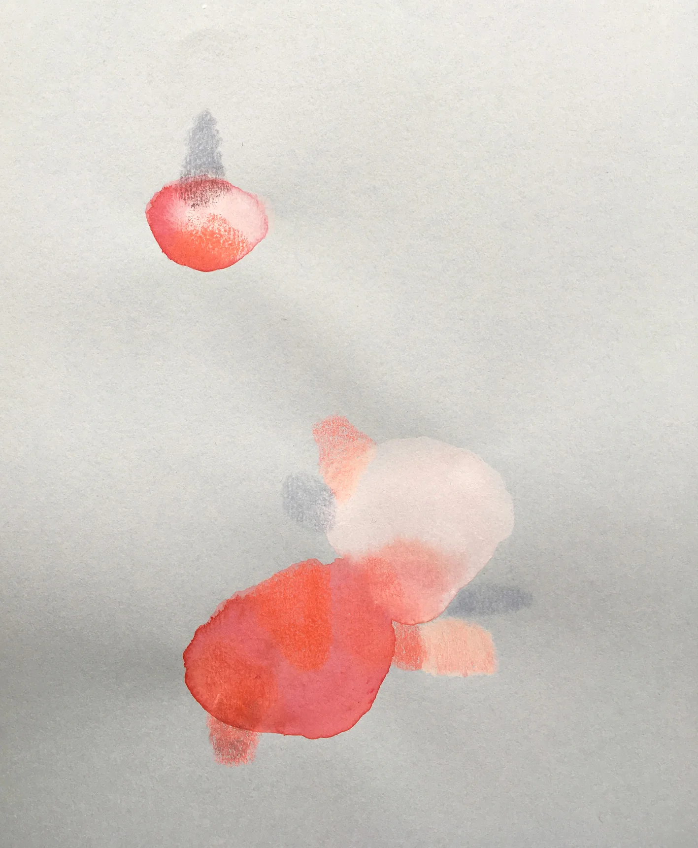 Colour Works (series) 2017 Gouache and colour pencil on paper