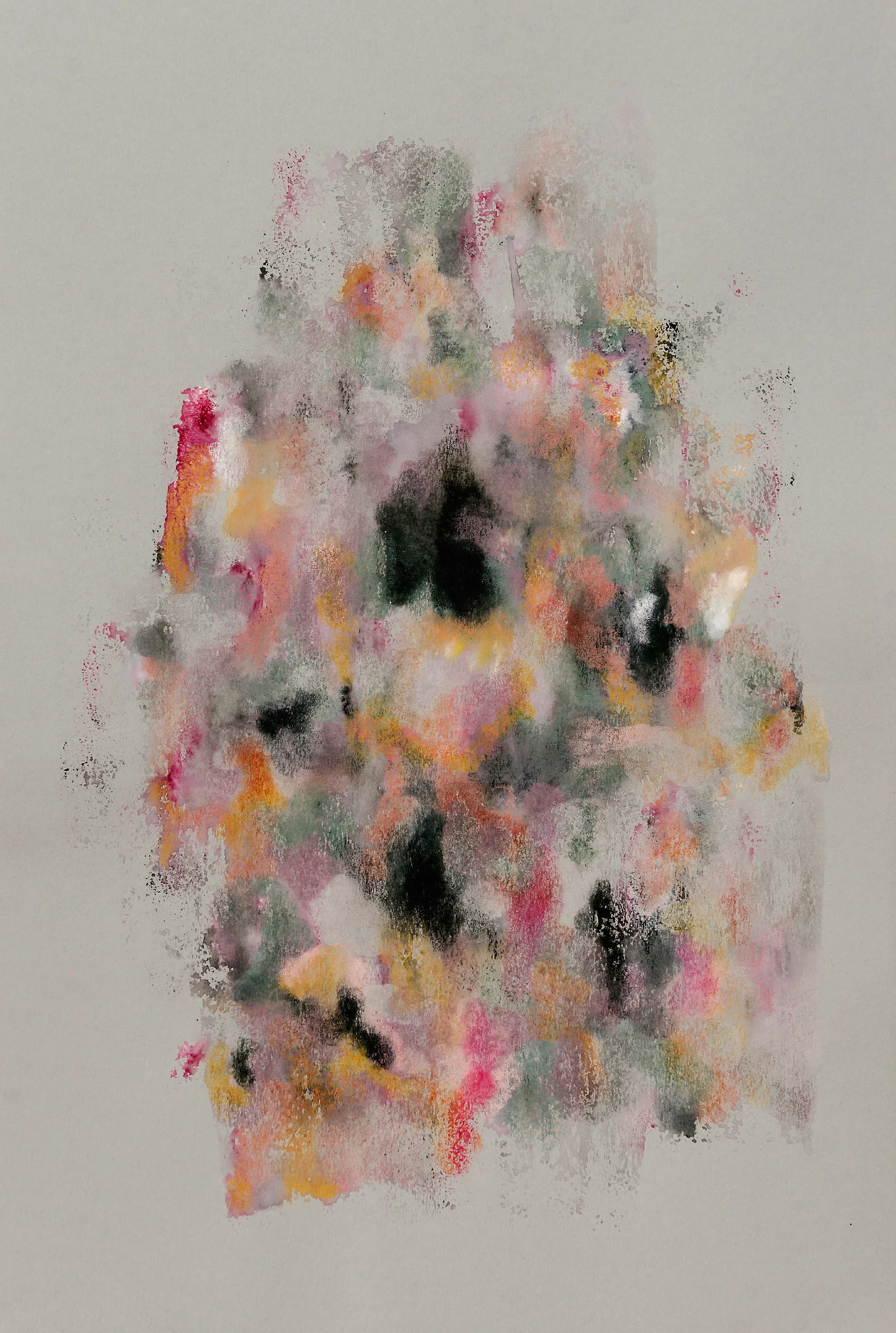 Part of 'The Jazz Years' (Colour) Series 2017, 25.5 cm x 38 cm, Gouache and colour pencil on paper