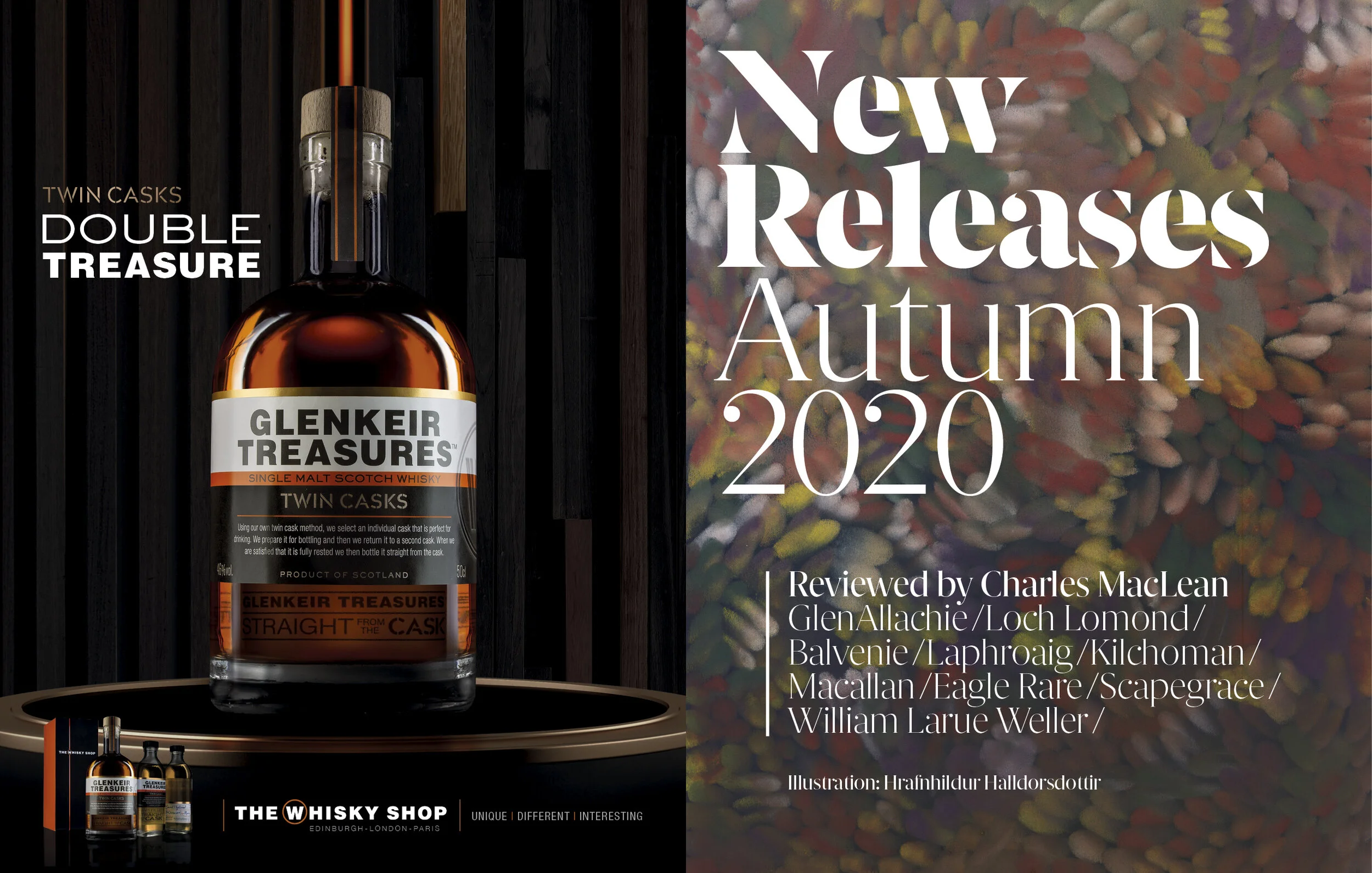 Whiskeria Autumn 2020 edition Graphic Layout by A Visual Agency
