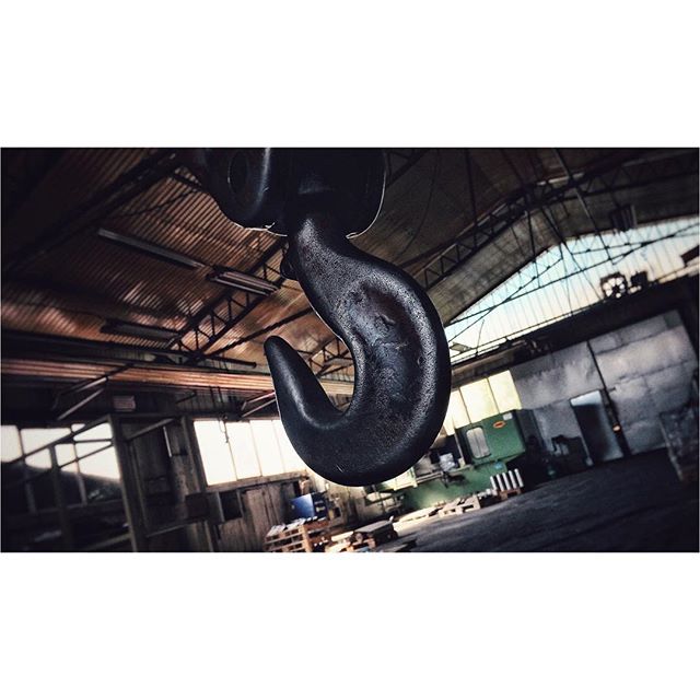 The hook #hook #chain #industry #industrial #hall #metal #daylight #windows #dirt #sony #sonyfs7 #djironin #cinematography #photooftheday #picoftheday #tbt #contrast