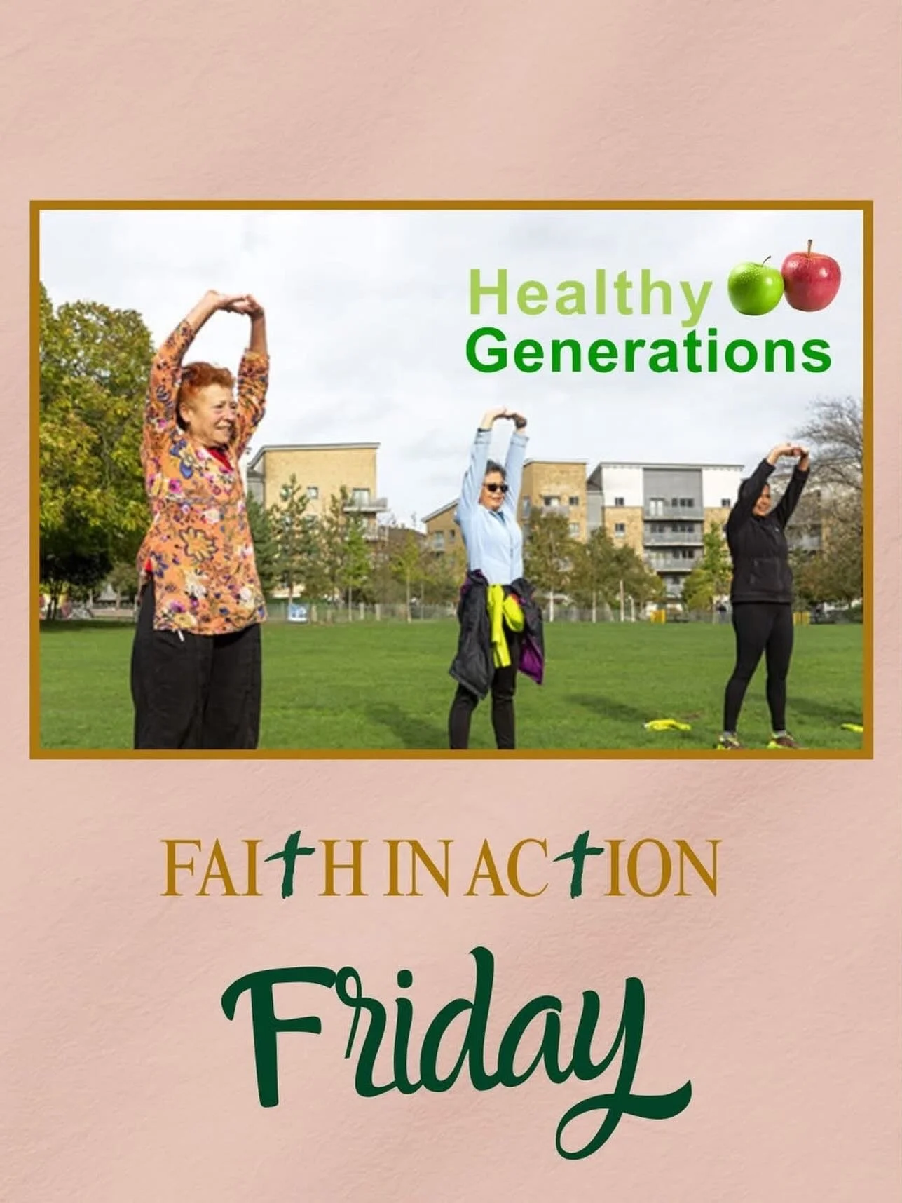 Faith in Action Friday ✨

&ldquo;Even to your old age I am He, and to grey hairs I will carry you.&rdquo; &mdash; Isaiah 46:4

This week, we&rsquo;re celebrating the brilliant work of @healthy.generations here in Islington &mdash; an organisation ded