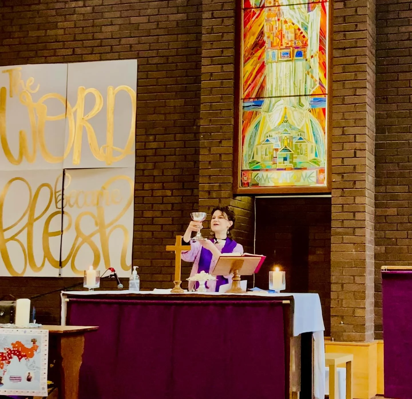 This morning&rsquo;s All Age service invited us to pray not only for our own community but also for Christians around the world who worship in fear or in secret. 

As we reflected on Nicodemus coming to Jesus at night, we held in mind those who must 