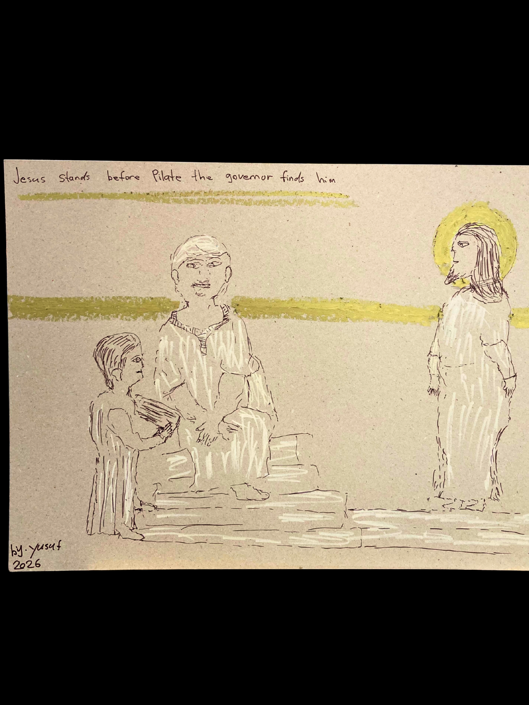 Station III: Jesus is condemned 