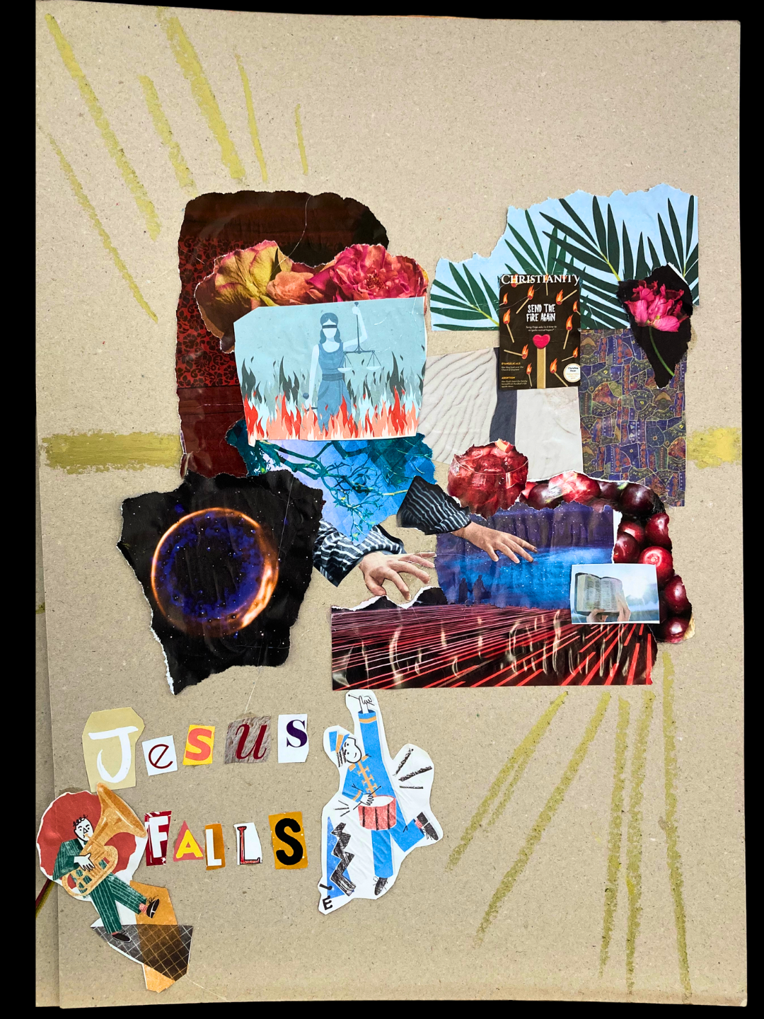 Station VI: Jesus falls 