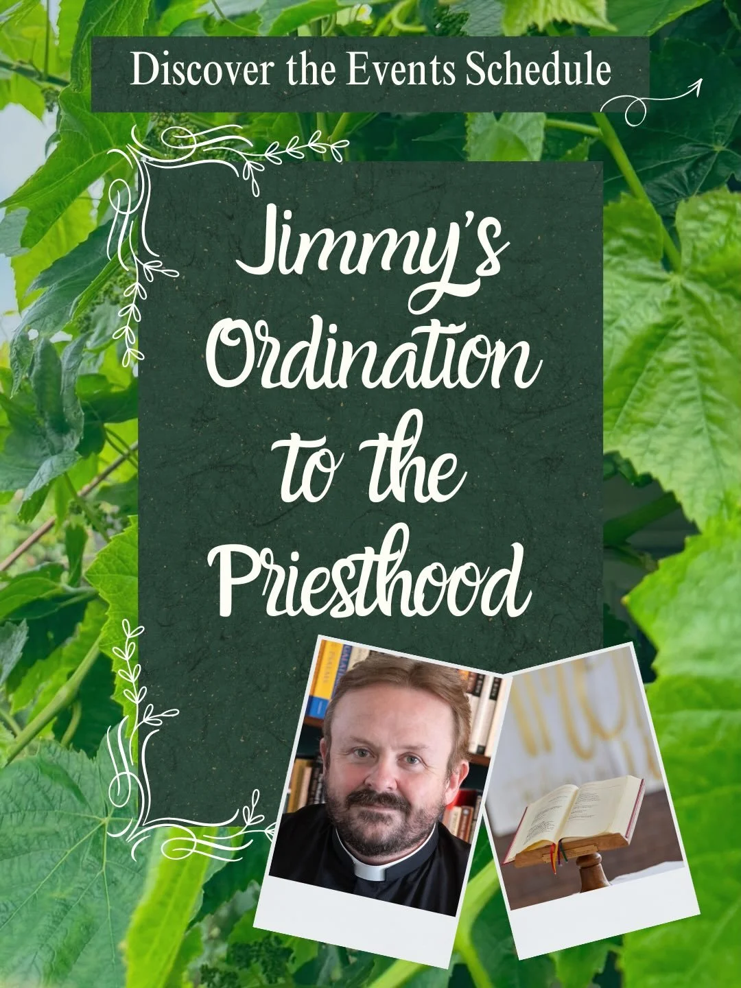 A Special Weekend at St George&rsquo;s &ndash; You&rsquo;re Invited! ✨

We have a joyful and significant weekend ahead as we celebrate our curate Jimmy&rsquo;s Ordination to the Priesthood and his first celebration of Holy Communion!

📍 Saturday 13 