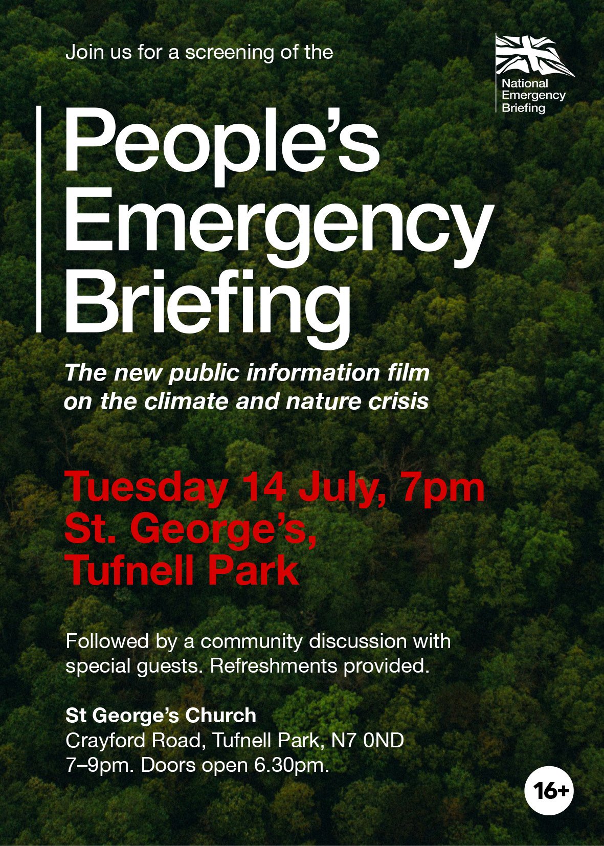 People’s Emergency Briefing - Screening at St George’s