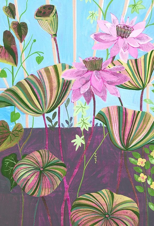 Rosie-Dog-Design-Greetings-card-kew-lily-pond-house.jpg