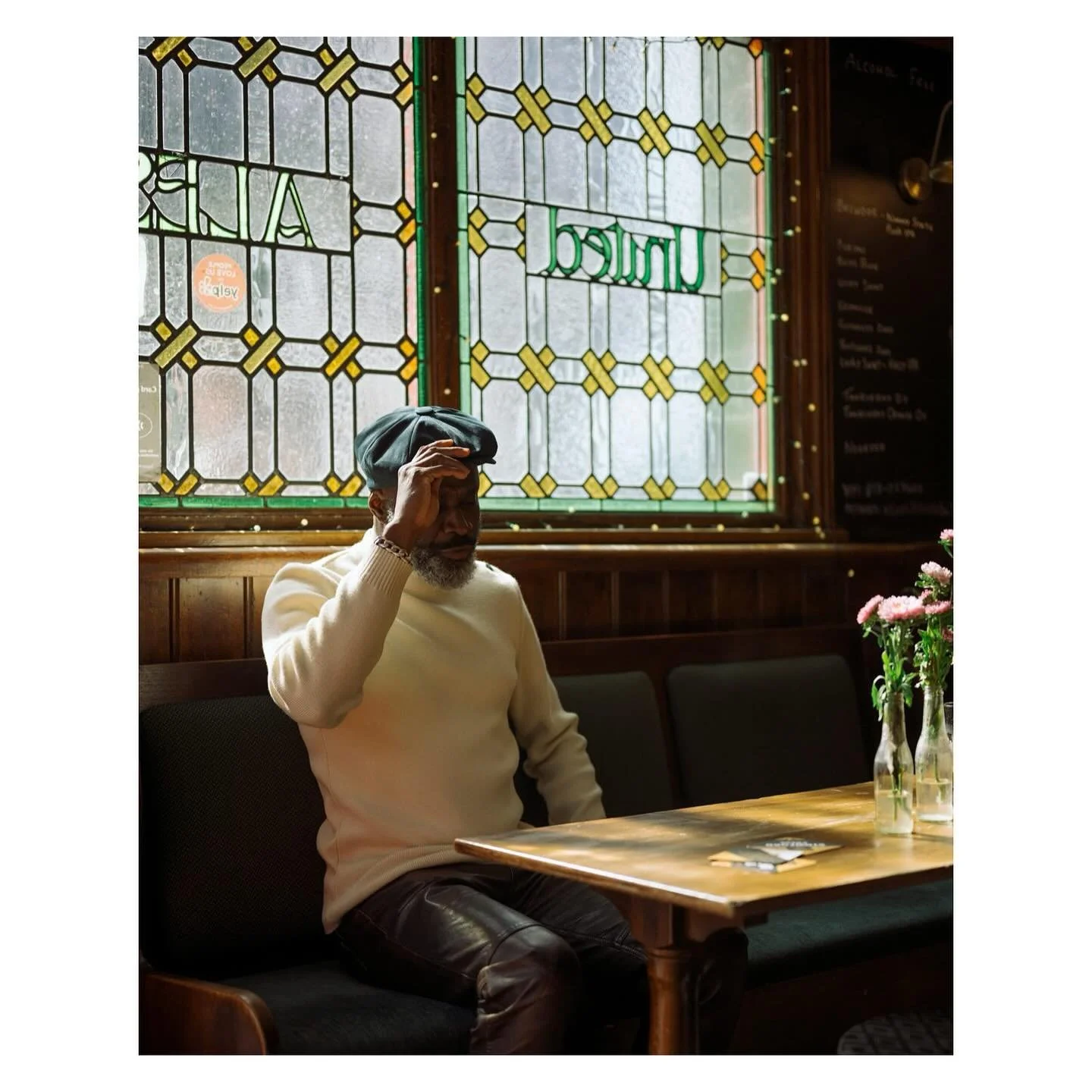 A cool silence. @delsmith629 modelling for @jumpthegunuk  in @heartandhand.brighton #fashionphotography #brighton #photoshoot #modernist #modstyle #malemodel #naturallightphotographer