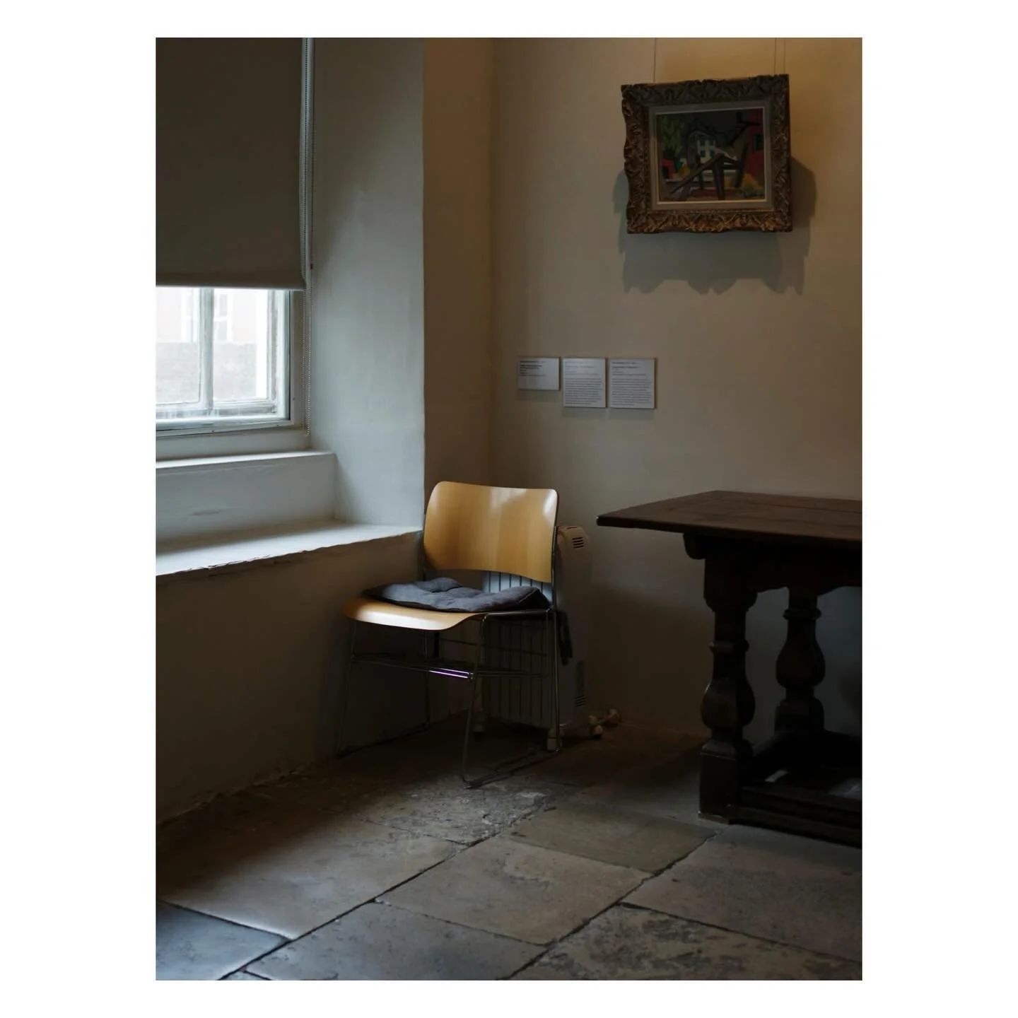 A lovely day at @pallanthousegallery in Chichester yesterday. Always worth a visit for some quiet contemplation #art #pallanthousegallery #mediumformat #chichester