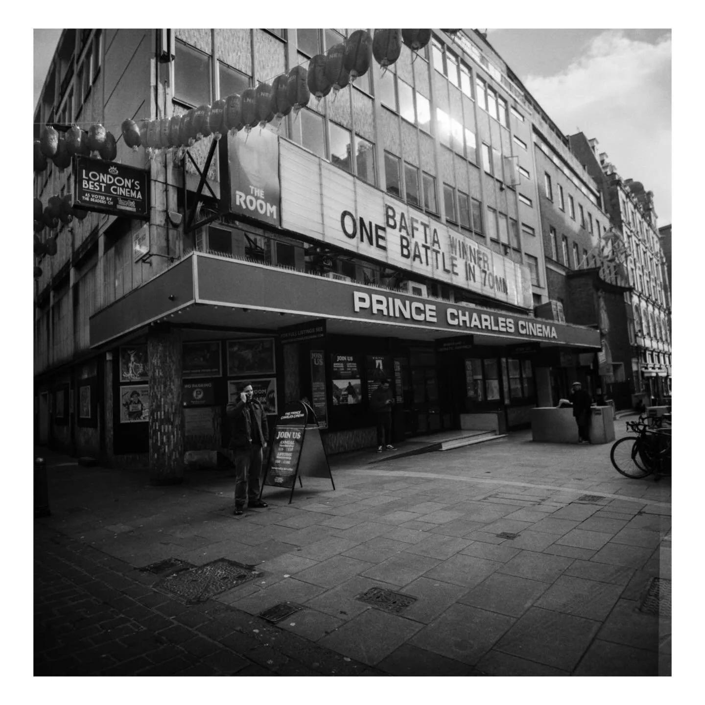 More monochrome moments captured in the West End with the @lomography LCA 120 - I love the bold epic feel of the shots with a vignette that naturally frames the super sharp centre. I must try some colour film in it but I&rsquo;m enjoying the B&amp;W 