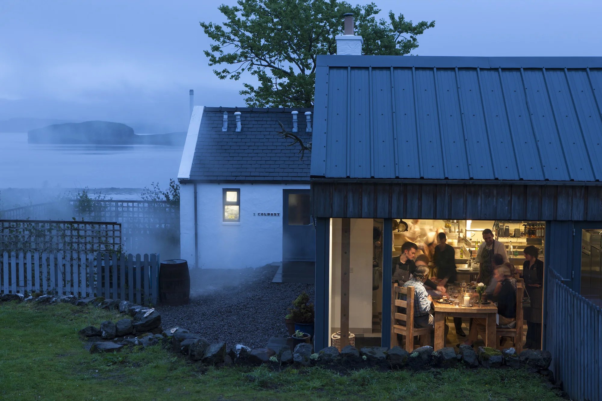 The Three Chimneys Kitchen Table - Photograph by Angus Bremner.jpg