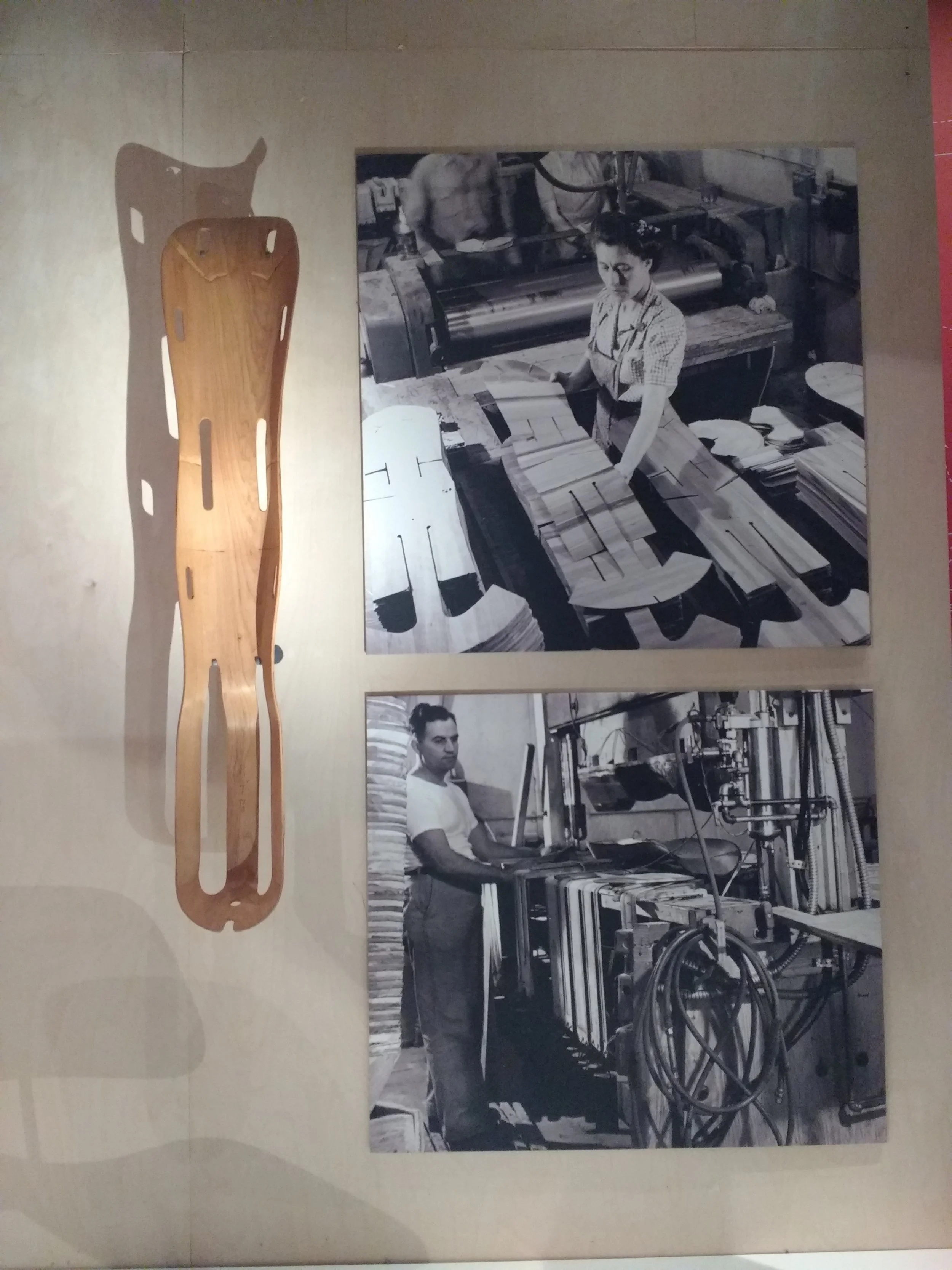 Leg splint, About 1942, Designed by Charles (1907–78) and Ray Eames (1912–88)