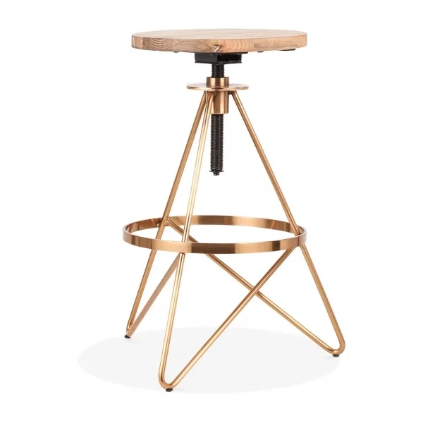 Cult Furniture's Hendrix stool in Brass . £89