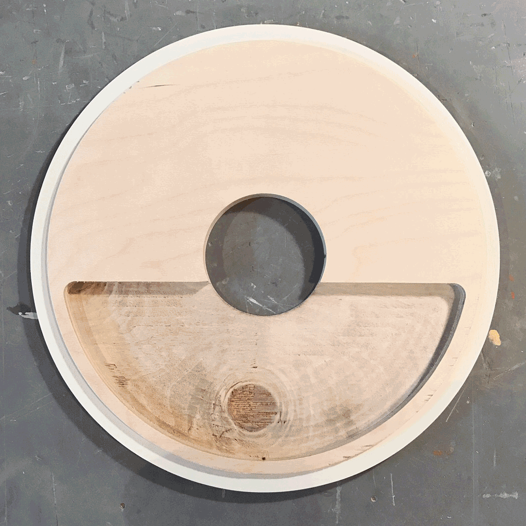 Focus On The Sunset Lamp Lozi Bespoke Plywood Furniture