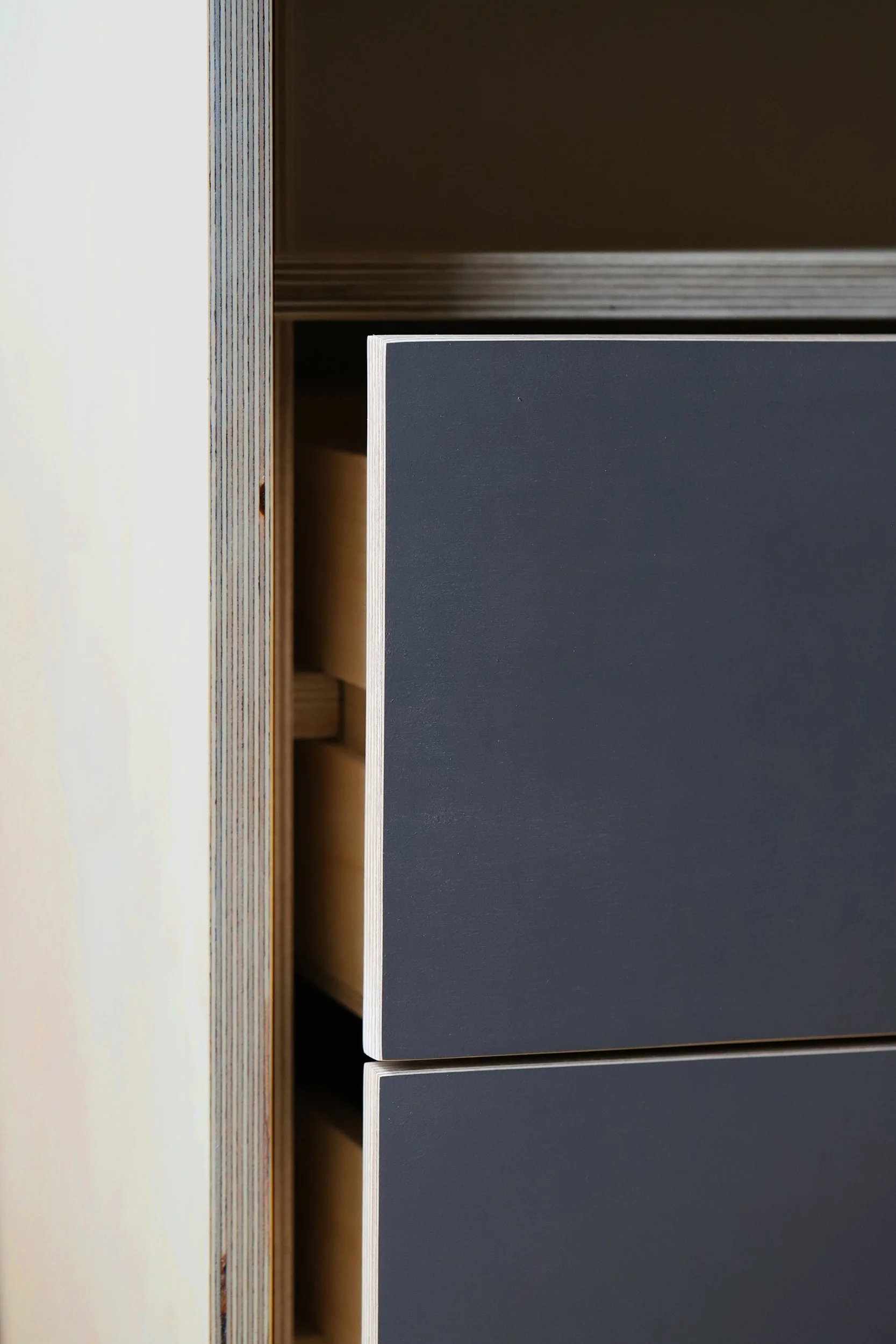 Each drawer comes with durable plywood runners.