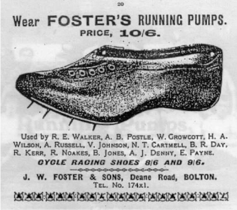 An early ad depicting the revolutionary shoe, it is easy to see why they were in such high demand. 