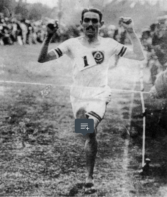 Alf Shrubb, who in 1904 broke the six-mile (29.59.4), ten mile (50.40.6) and the hour (11miles, 1,137yards) records in one race wearing ‘ Joe Foster’ s Famous Shoes’