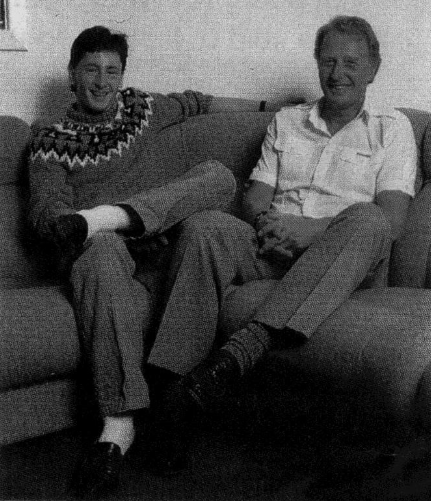 My father, David & grandfather, Joe in 1984 