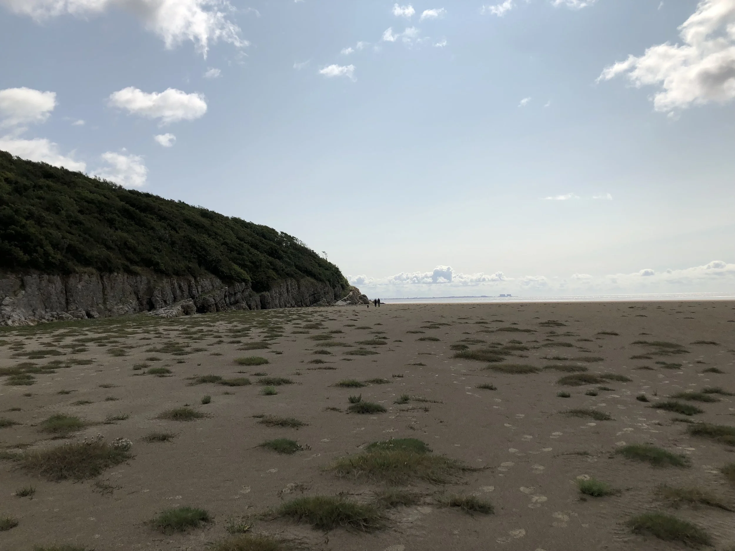 Blackstone Point, Heysham in the distance,