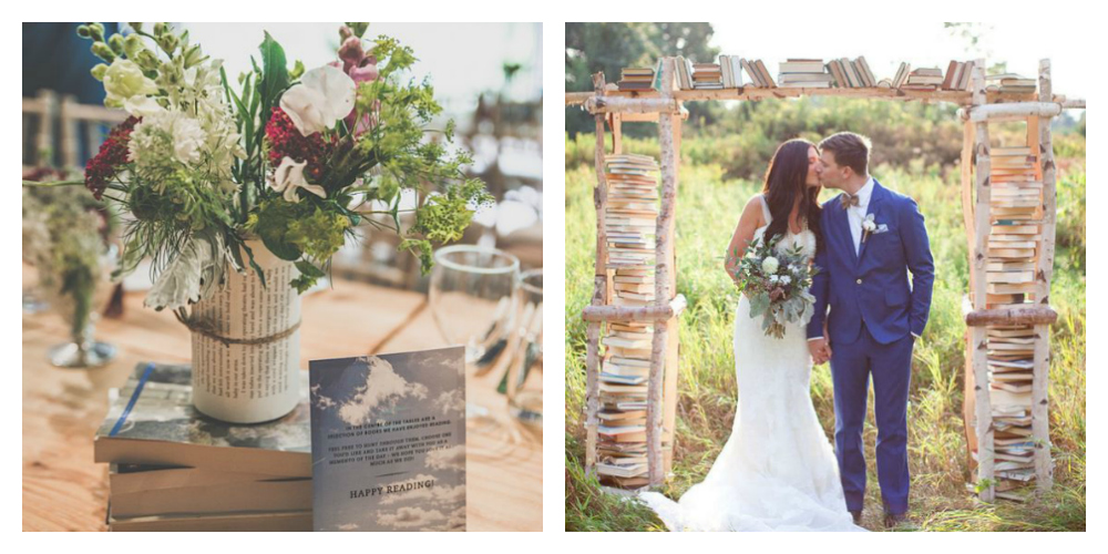 Left: Marta May on Plan Your Perfect Wedding | Right: Jenny Chang via Buzzfeed