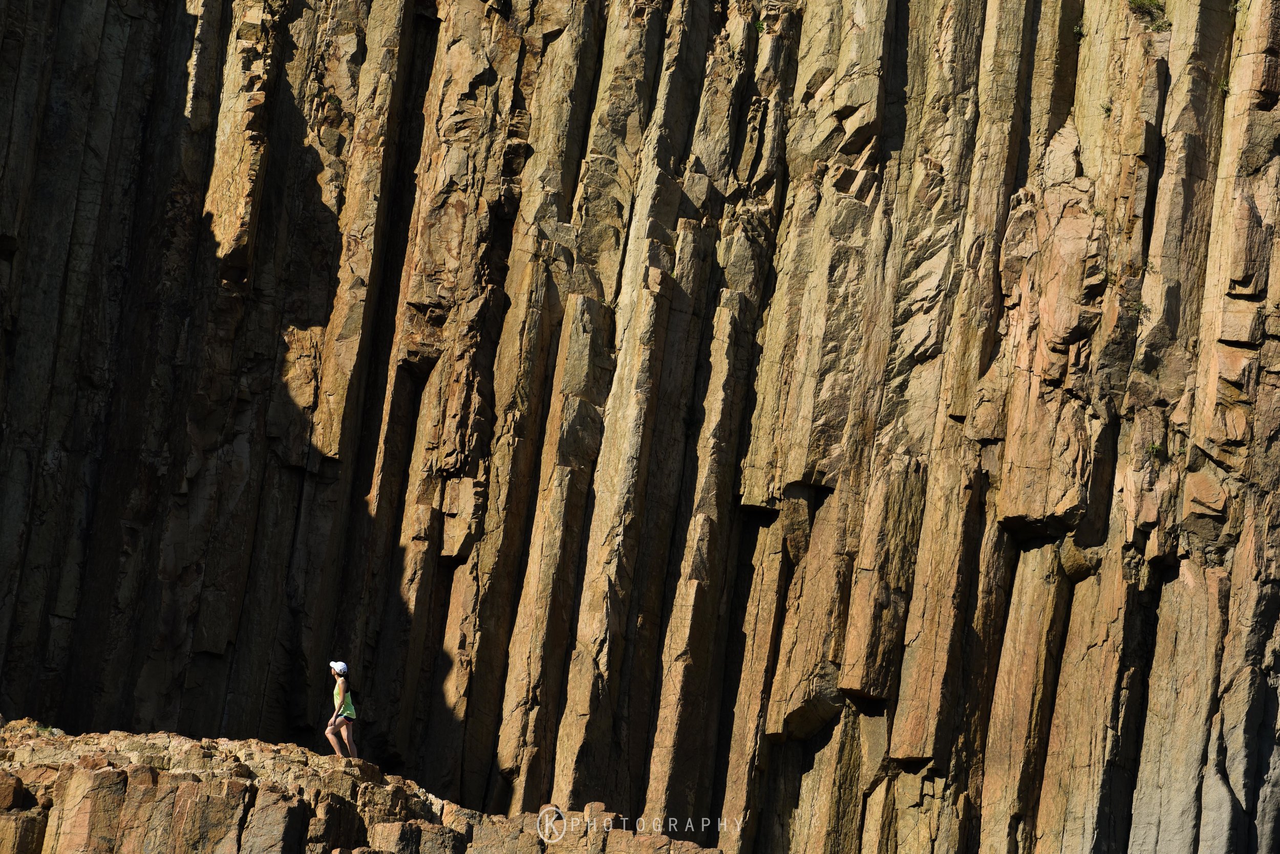 Skyscrapers aren’t the only towers that make you feel small. Hexagonal columns of 65 million year old basalt (some of Hong Kong’s youngest) soar out of the ocean near Tung Ping Chau. Hong Kong lies on a checkerboard of ancient faults and volcanic rock that shape every mountain and valley on the island.