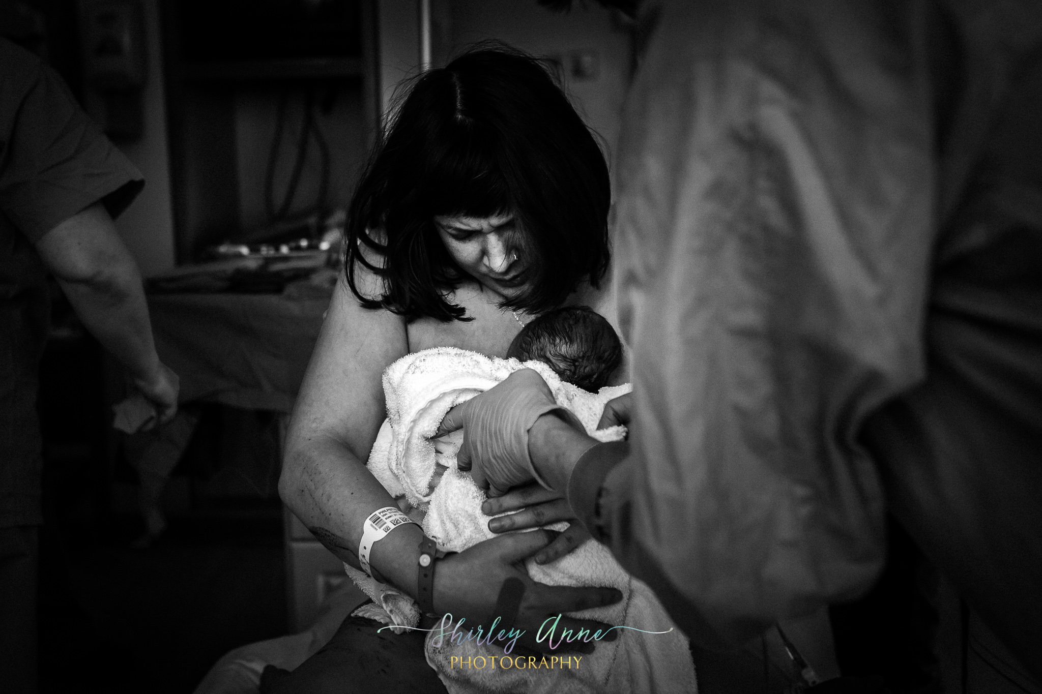 birth in hospital with midwives