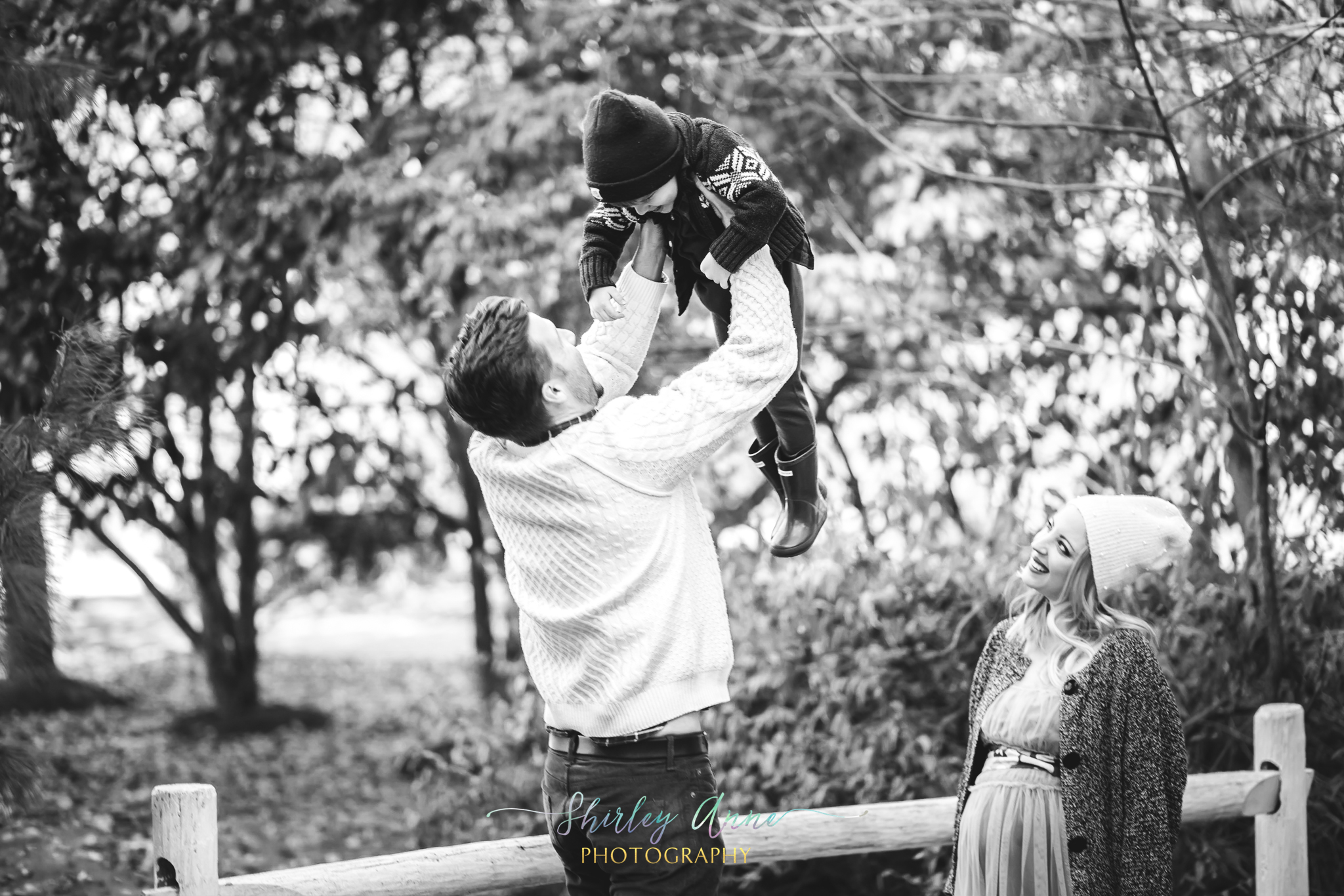 maternity session with family