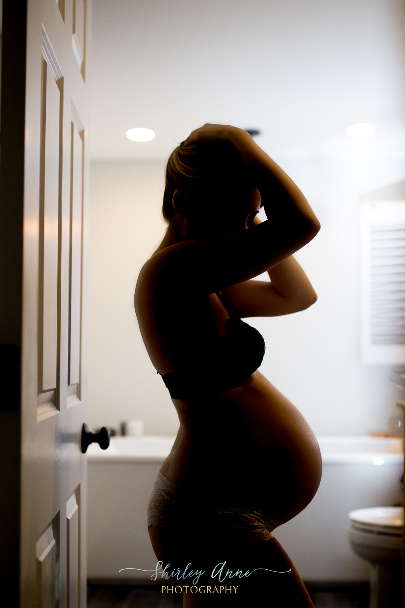 maternity silhouette picture