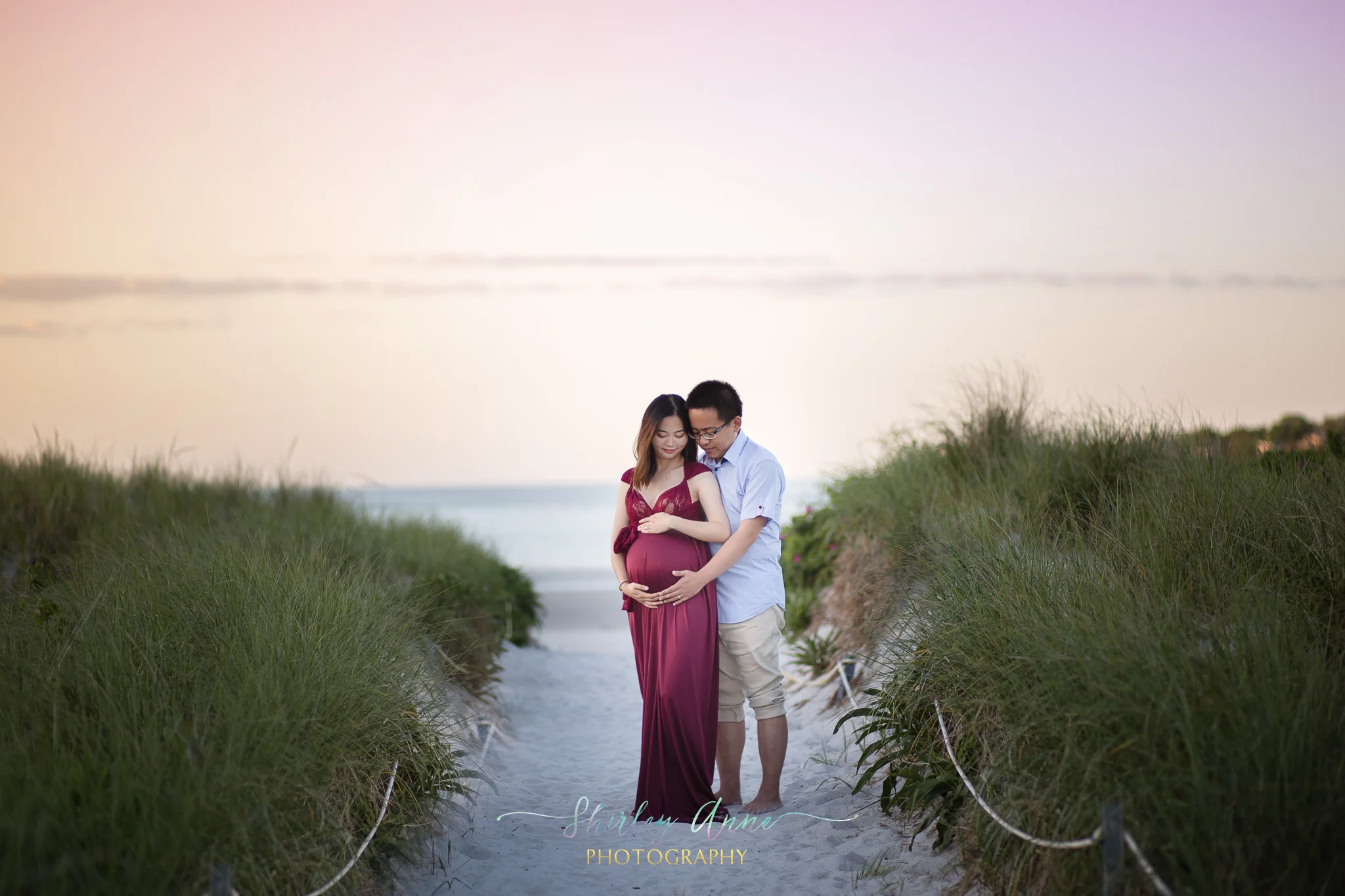 north shore maternity session