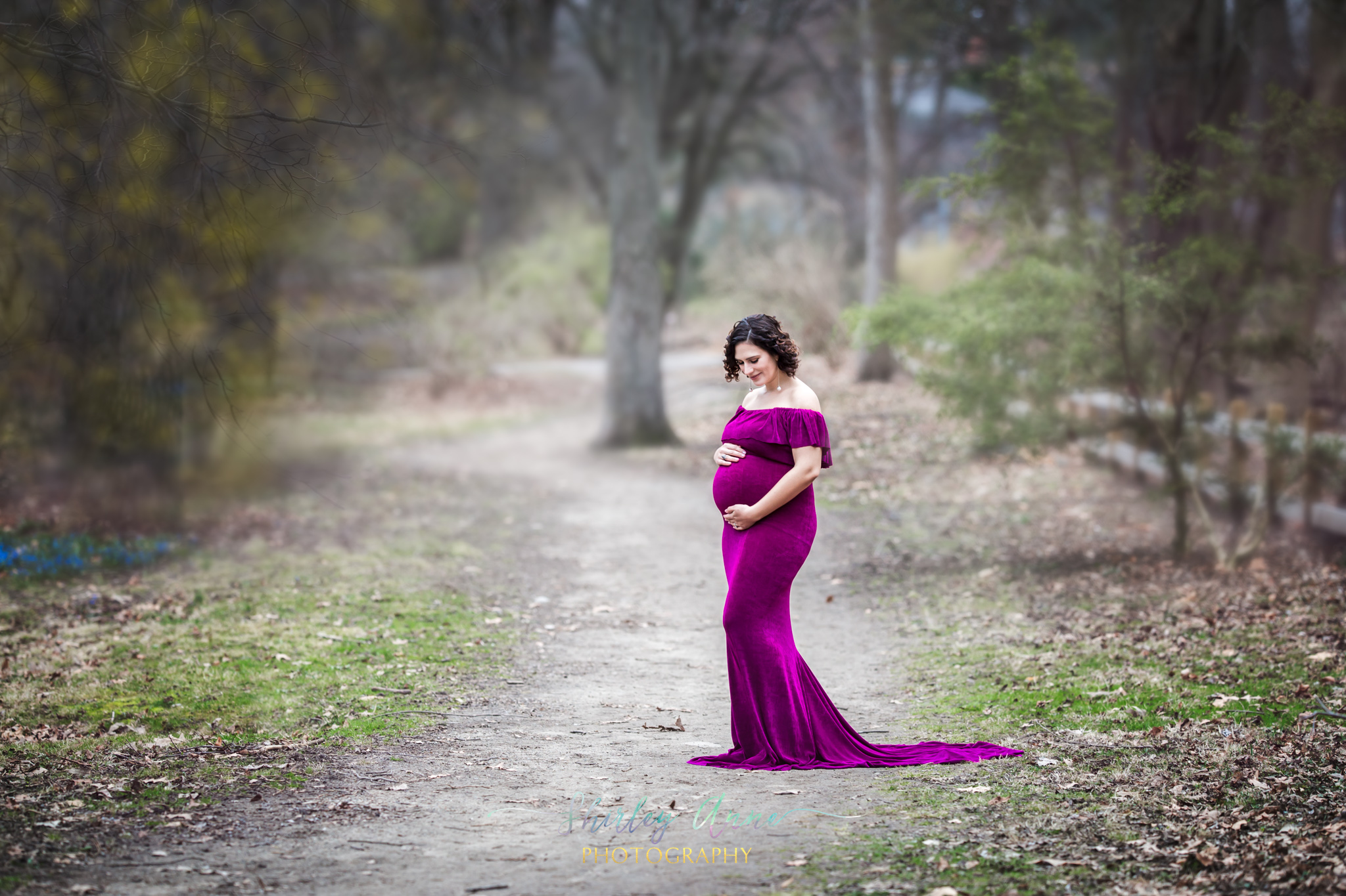 woods boston maternity session