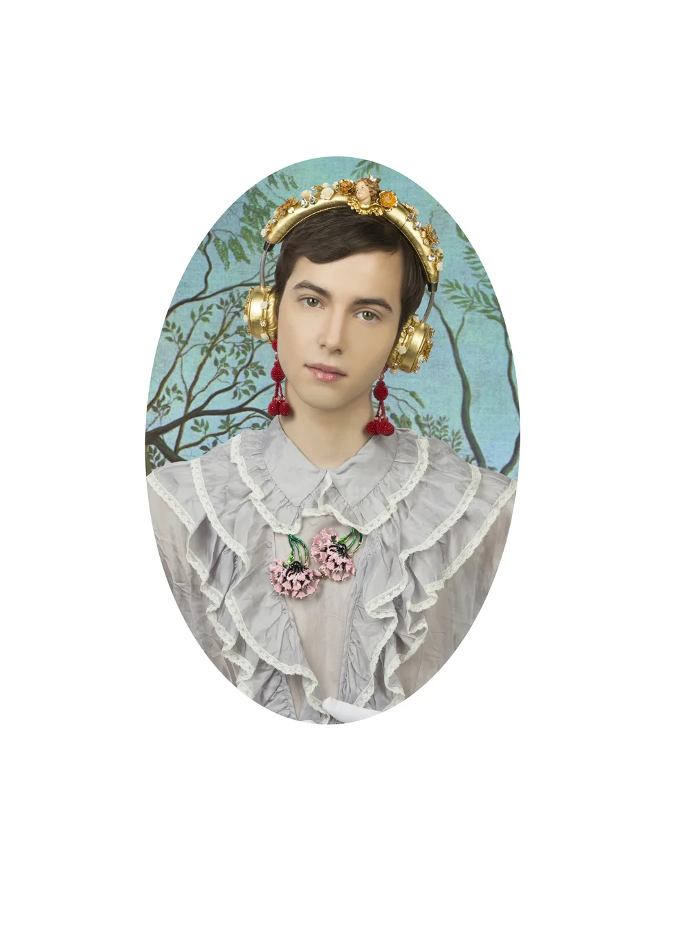 Hailun Ma</br><i>Boy with Red Earring</i>, 2016