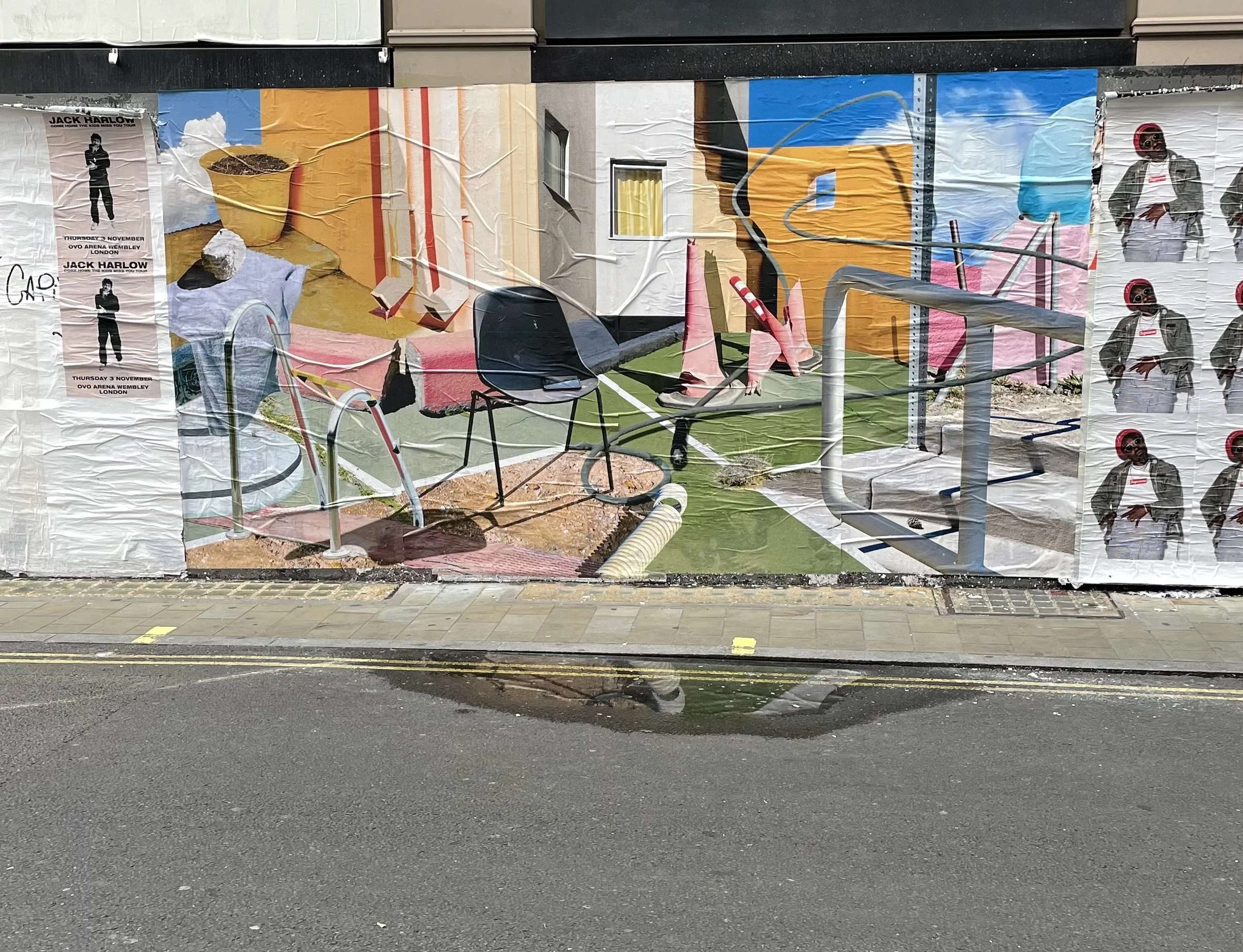 SHIFTING/SCAPE(S) - Jim Eyre and Natalie Christensen. Public art Installation, Soho and  Mayfair London, 2022