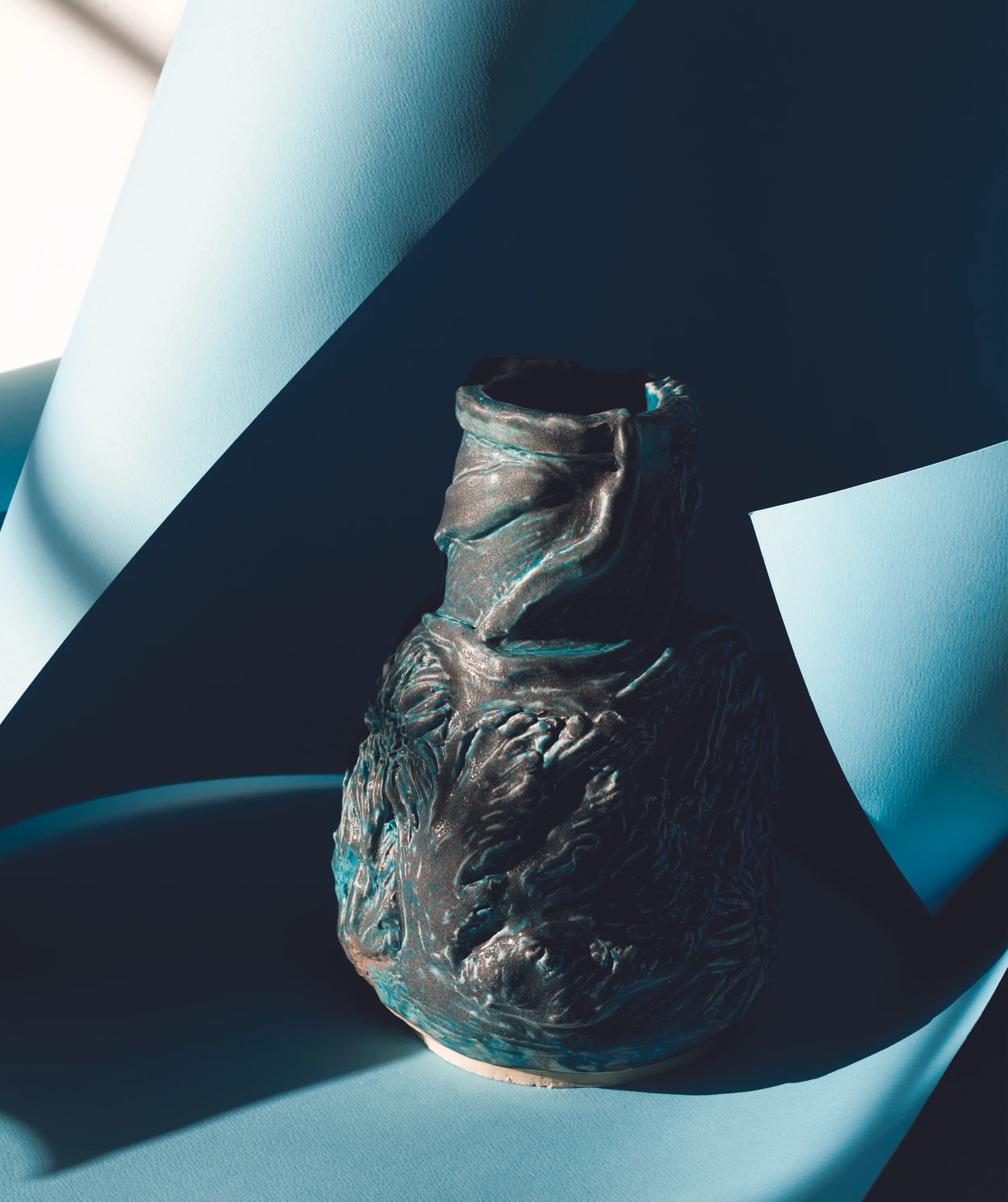 Blue Lagoon vase (2017-2018)