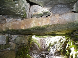 Ogham Stone @ Oweynagat G. Dempsey 2011