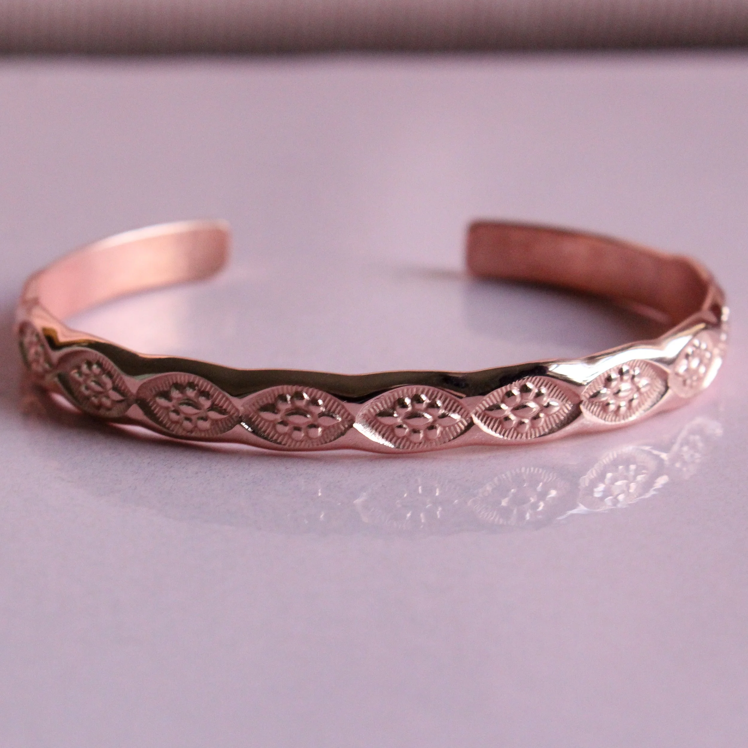 Jennifer copper cuff 5.5”