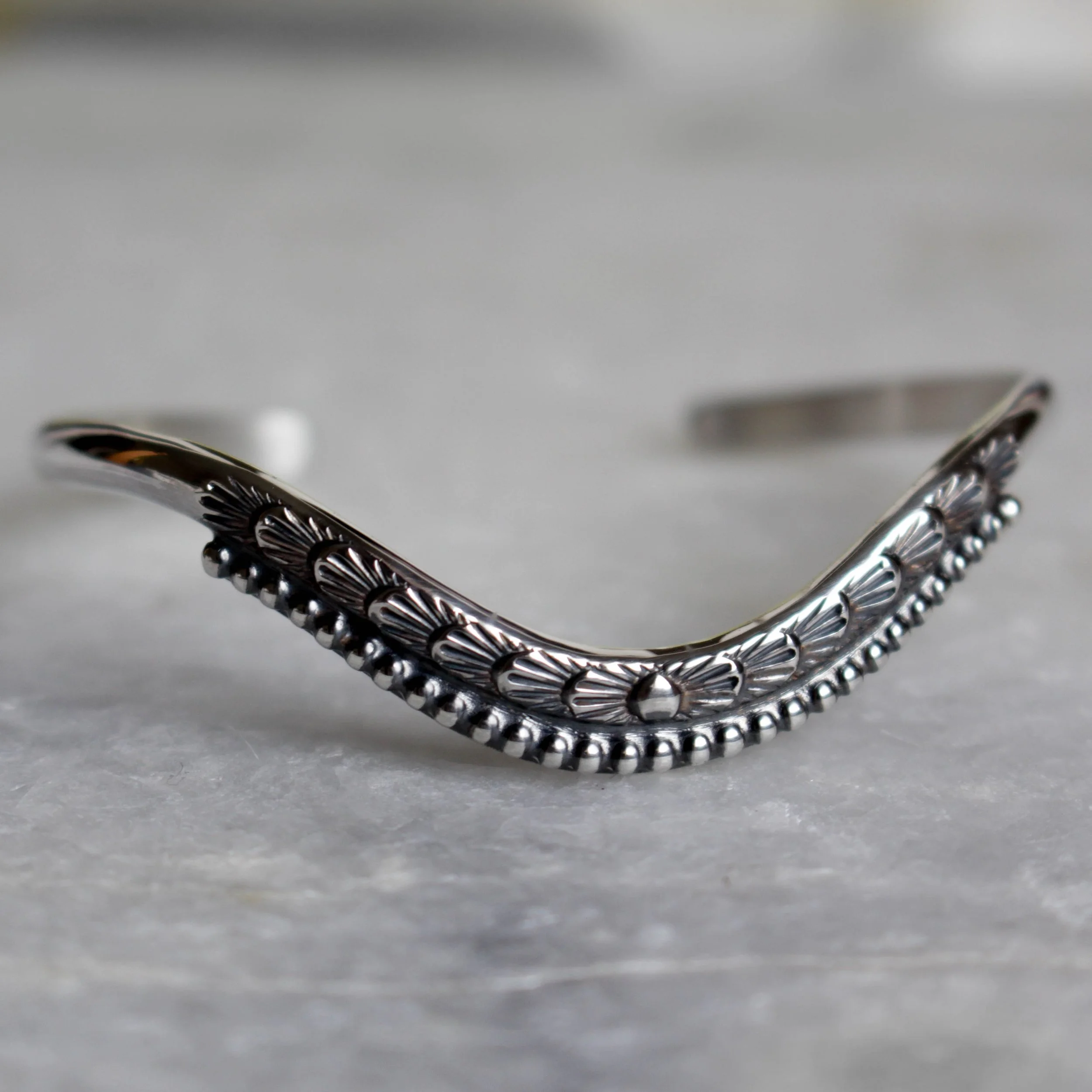 Beaded drop cuff *made to order*